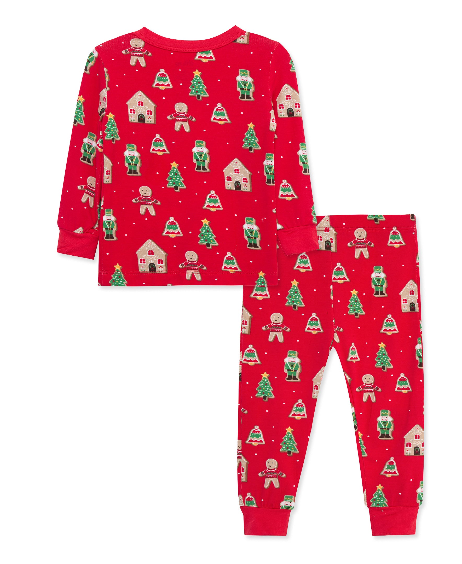 Gingerbread 2-Piece Bamboo Pajama Set (2T-4T) - Little Me