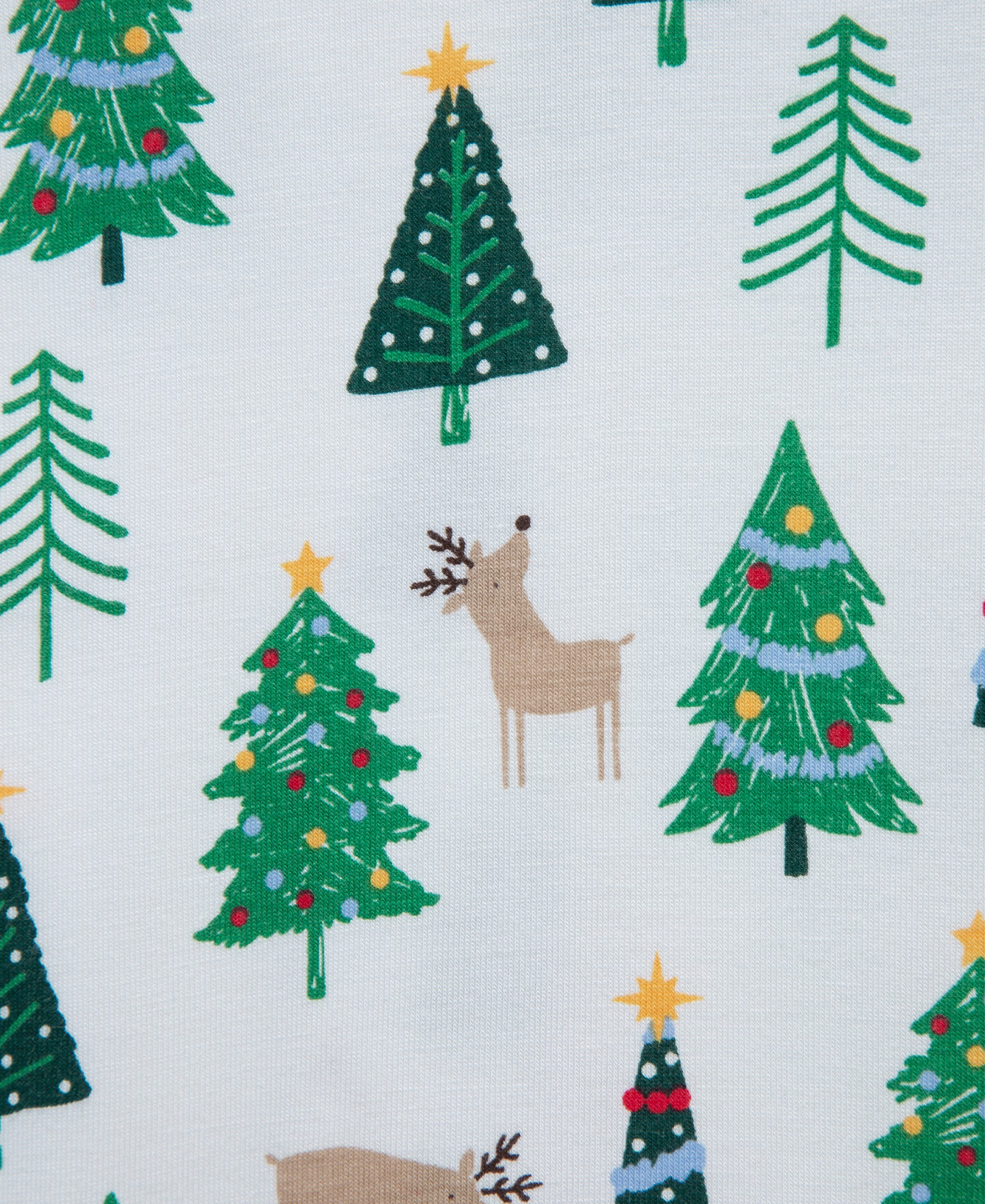 Christmas Tree Zip Footie & Hat (12M-24M) - Little Me