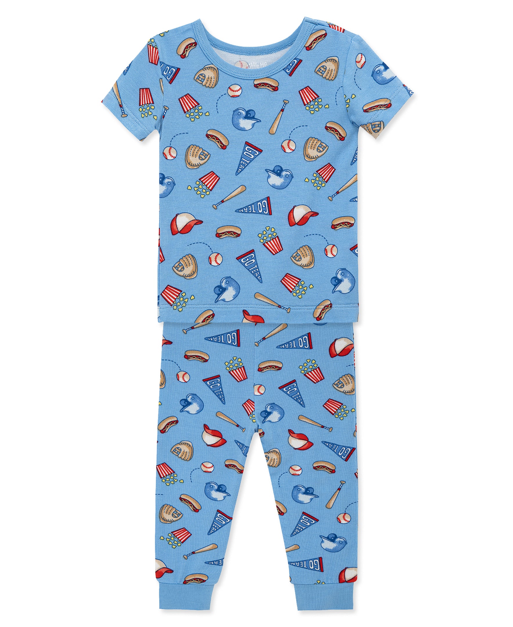 Baseball 4-Piece Pajama Set (12M-24M)