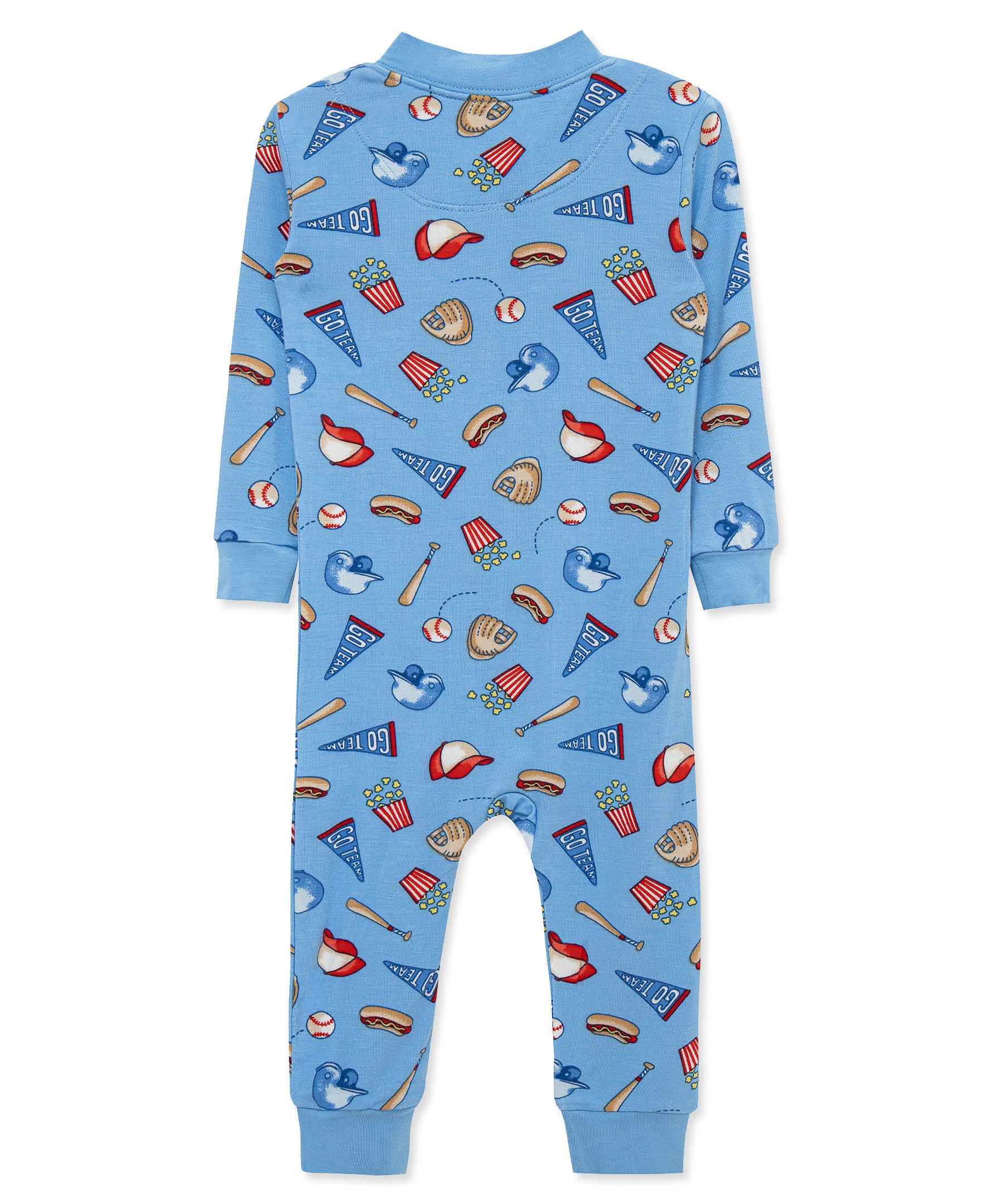 Baseball Zip Front One-Piece