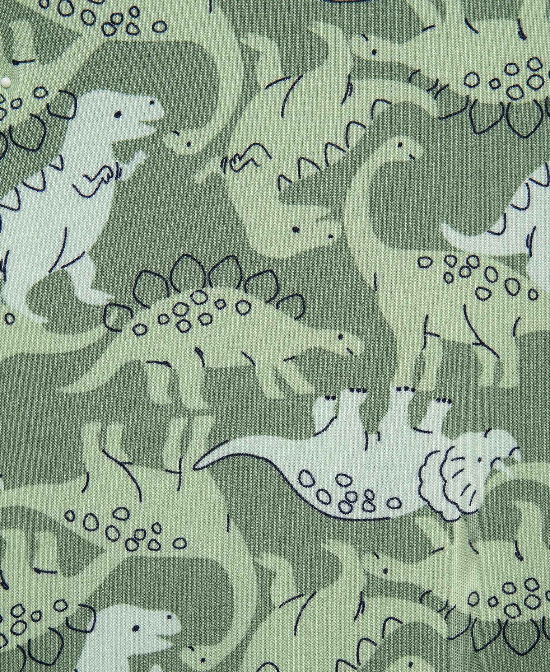 Dino Zip Front One-Piece