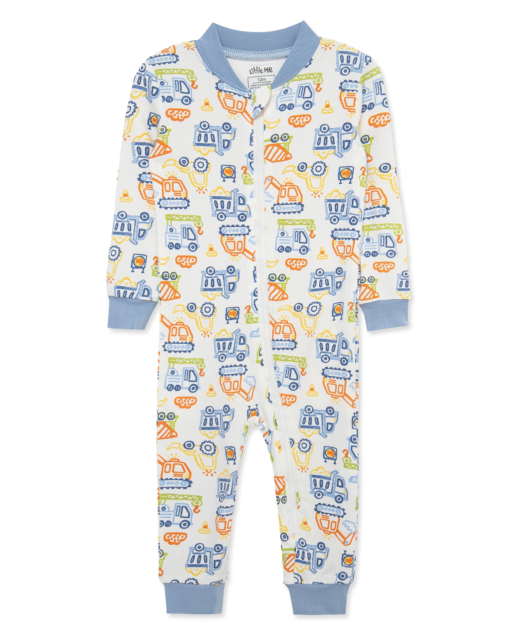 Construction Zip Front One-Piece