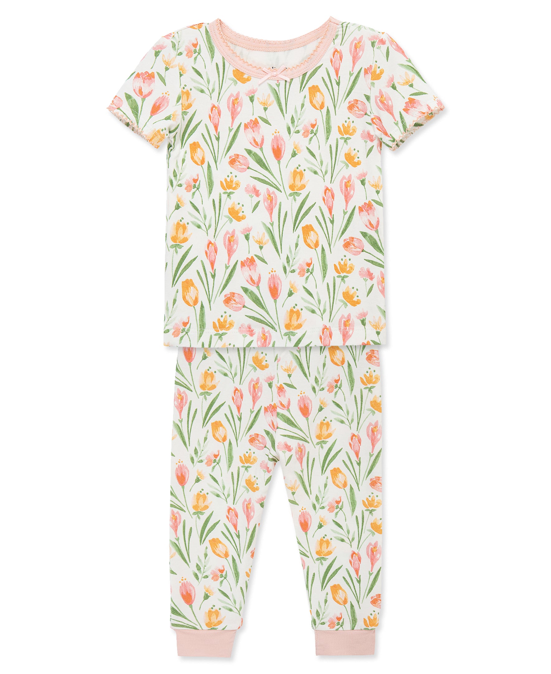 Tulip 4-Piece Pajama Set (2T-4T)