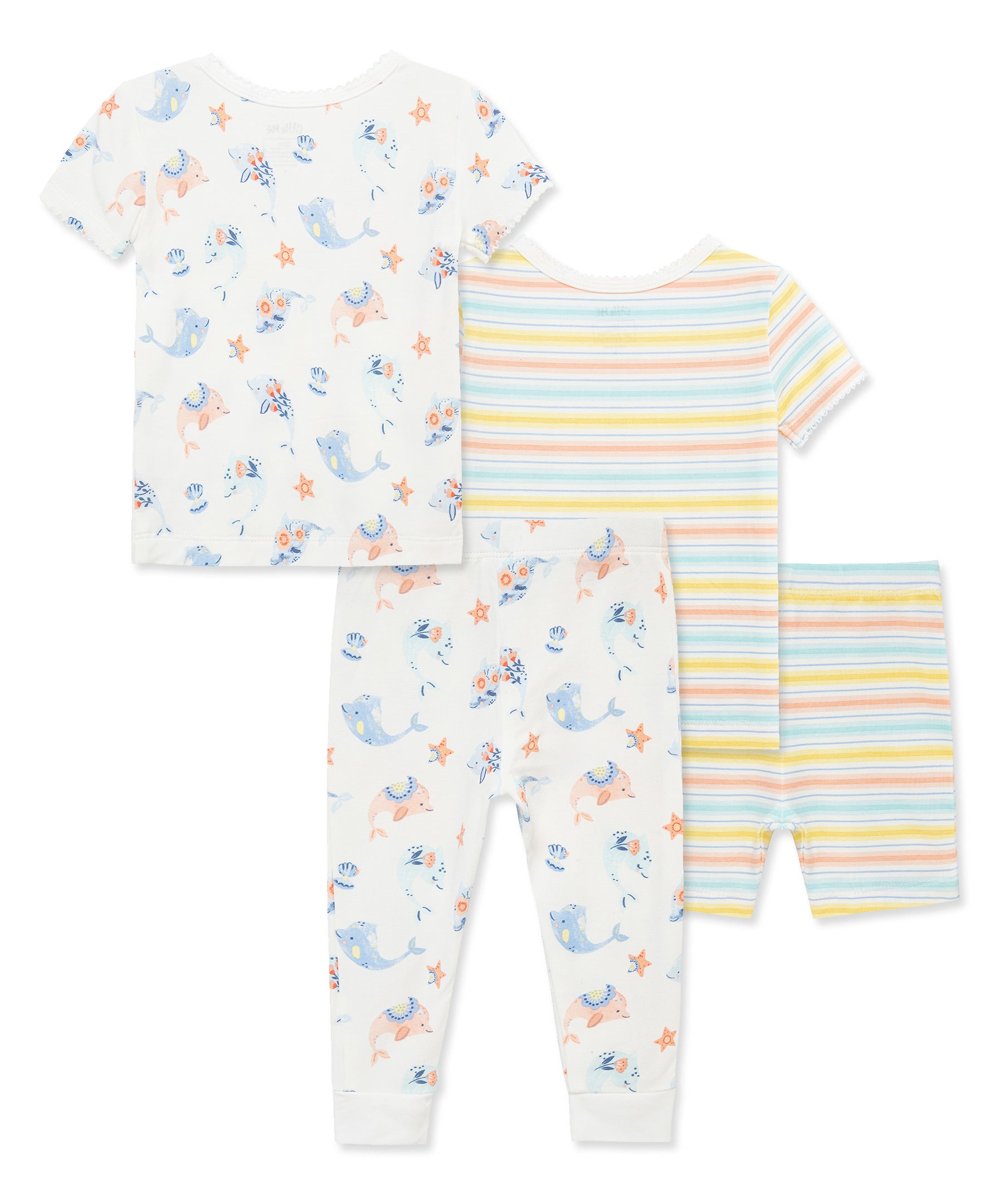 Dolphin 4-Piece Pajama Set (12M-24M)