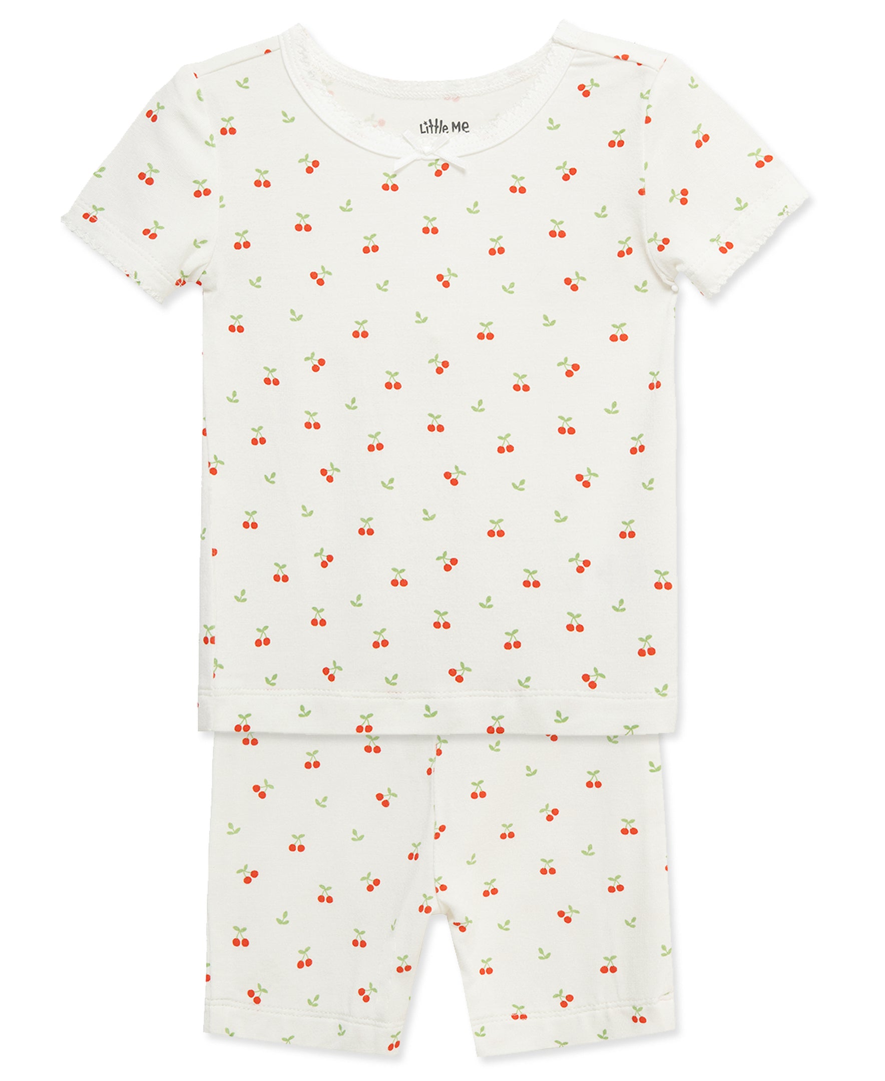 Cherry 4-Piece Pajama Set (12M-24M)