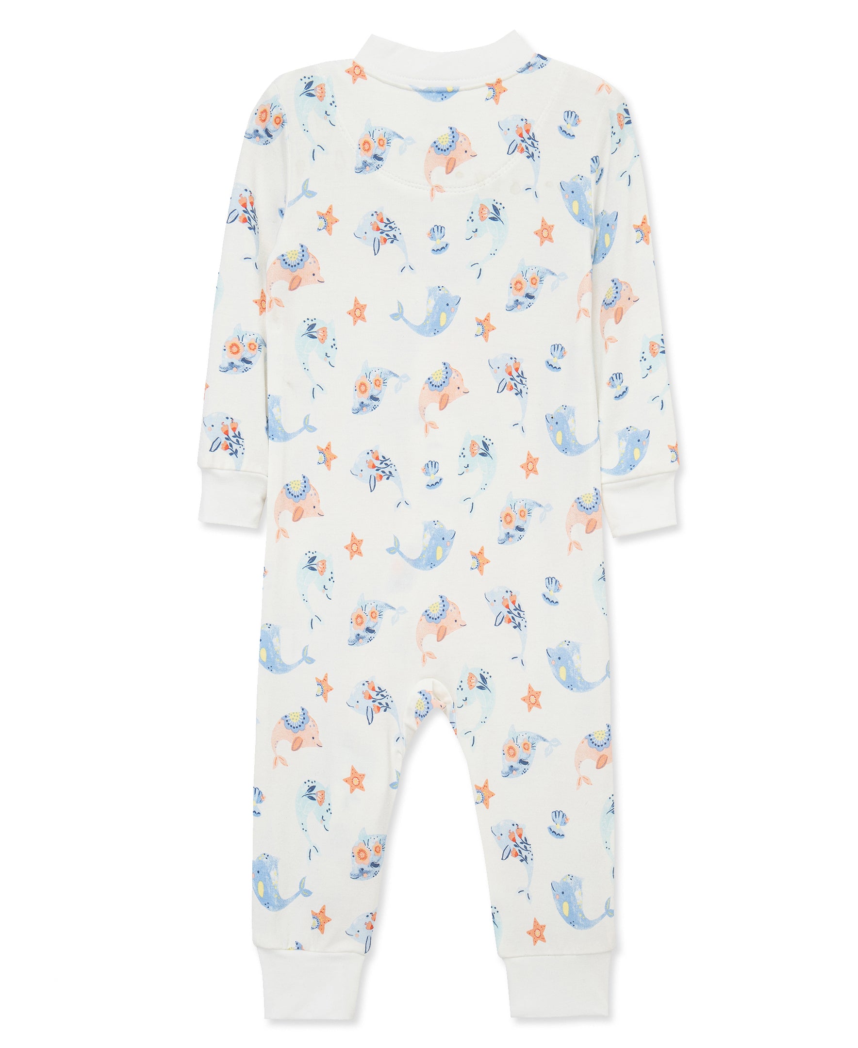 Dolphin Zip Front One-Piece