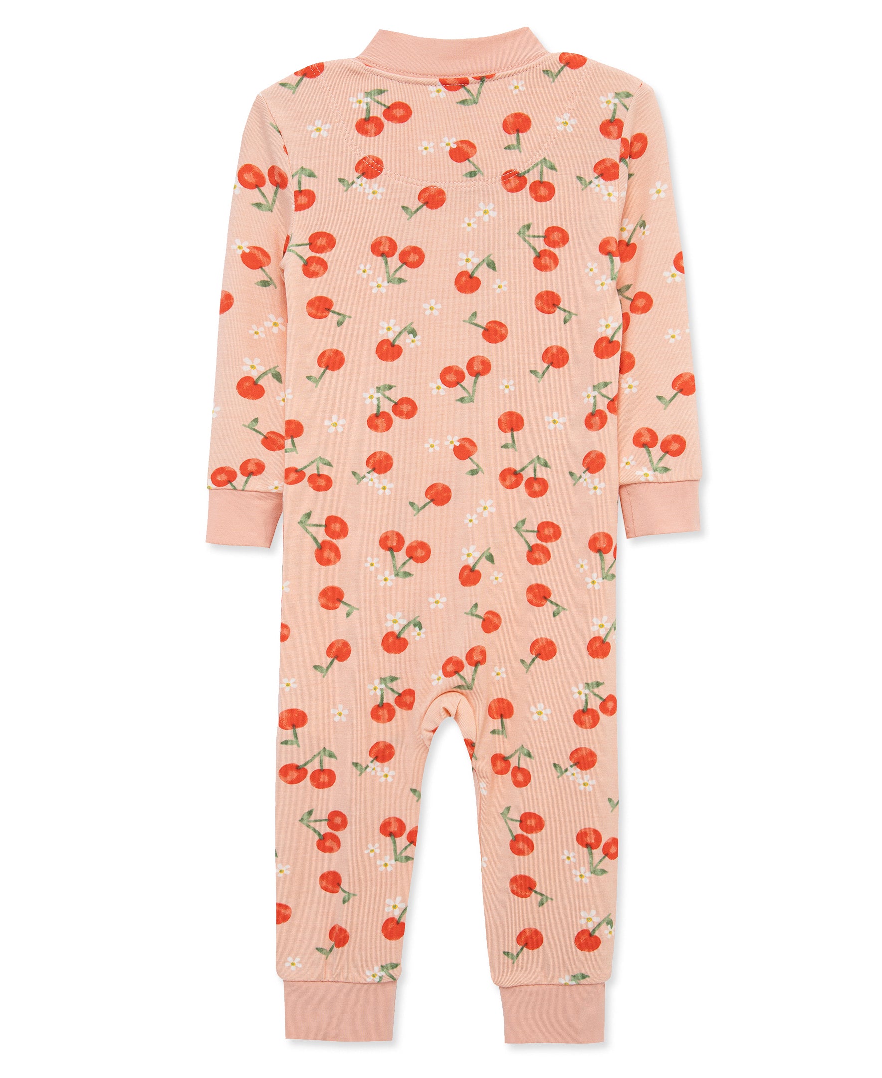 Cherry Zip Front One-PIece