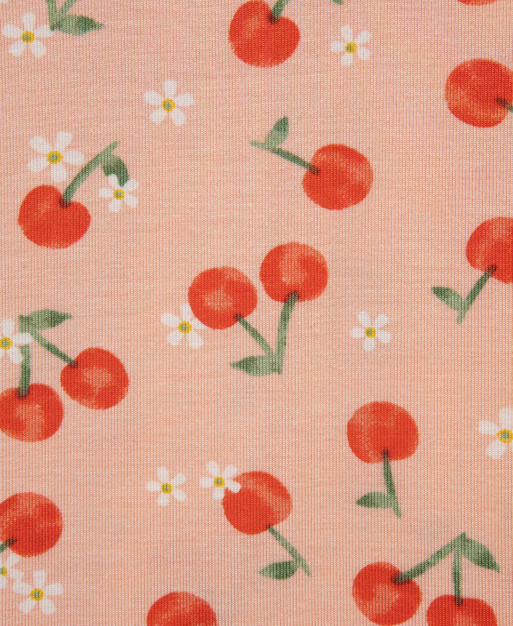 Cherry Zip Front One-PIece