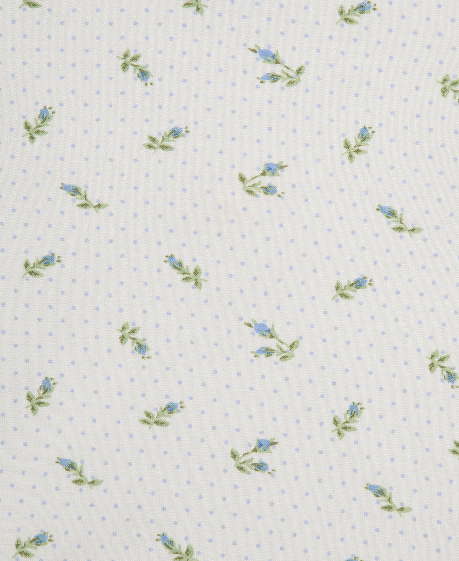 Blue Floral 4-Piece Pajama Set (2T-4T) - Little Me