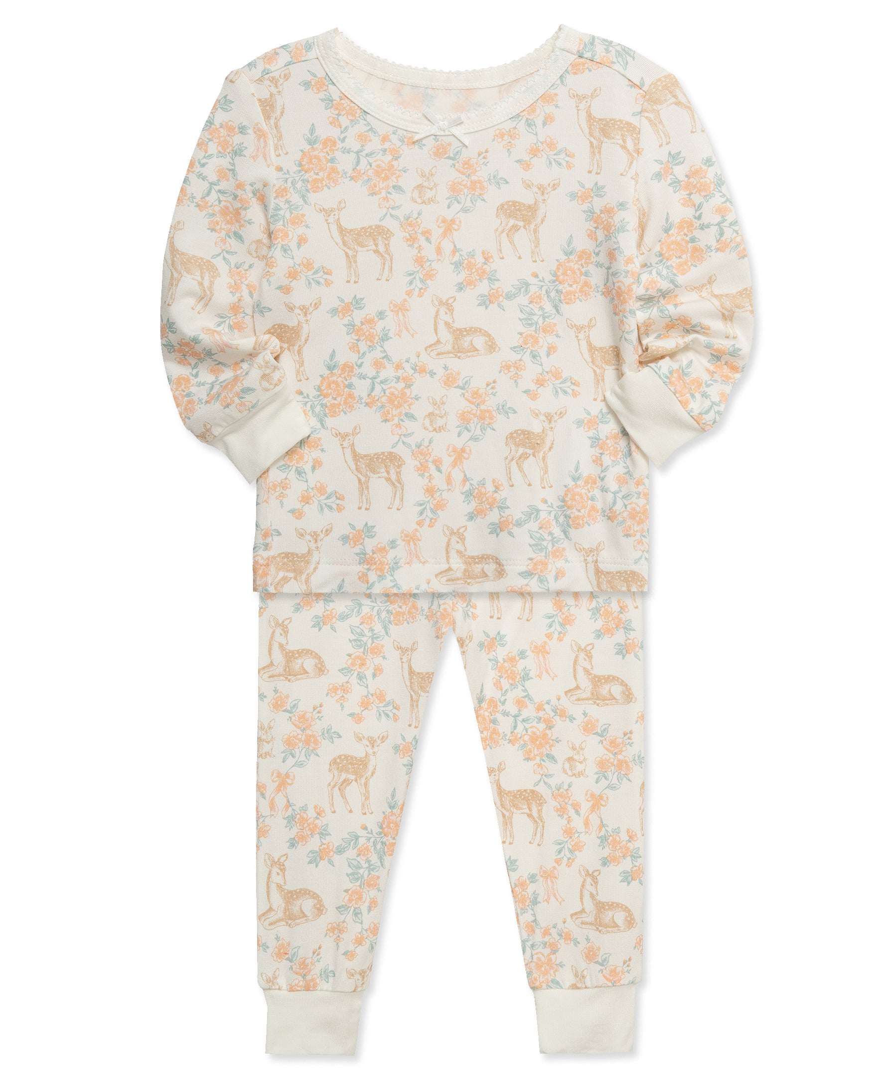 Deer 4-Piece Pajama Set (12M-24M) - Little Me