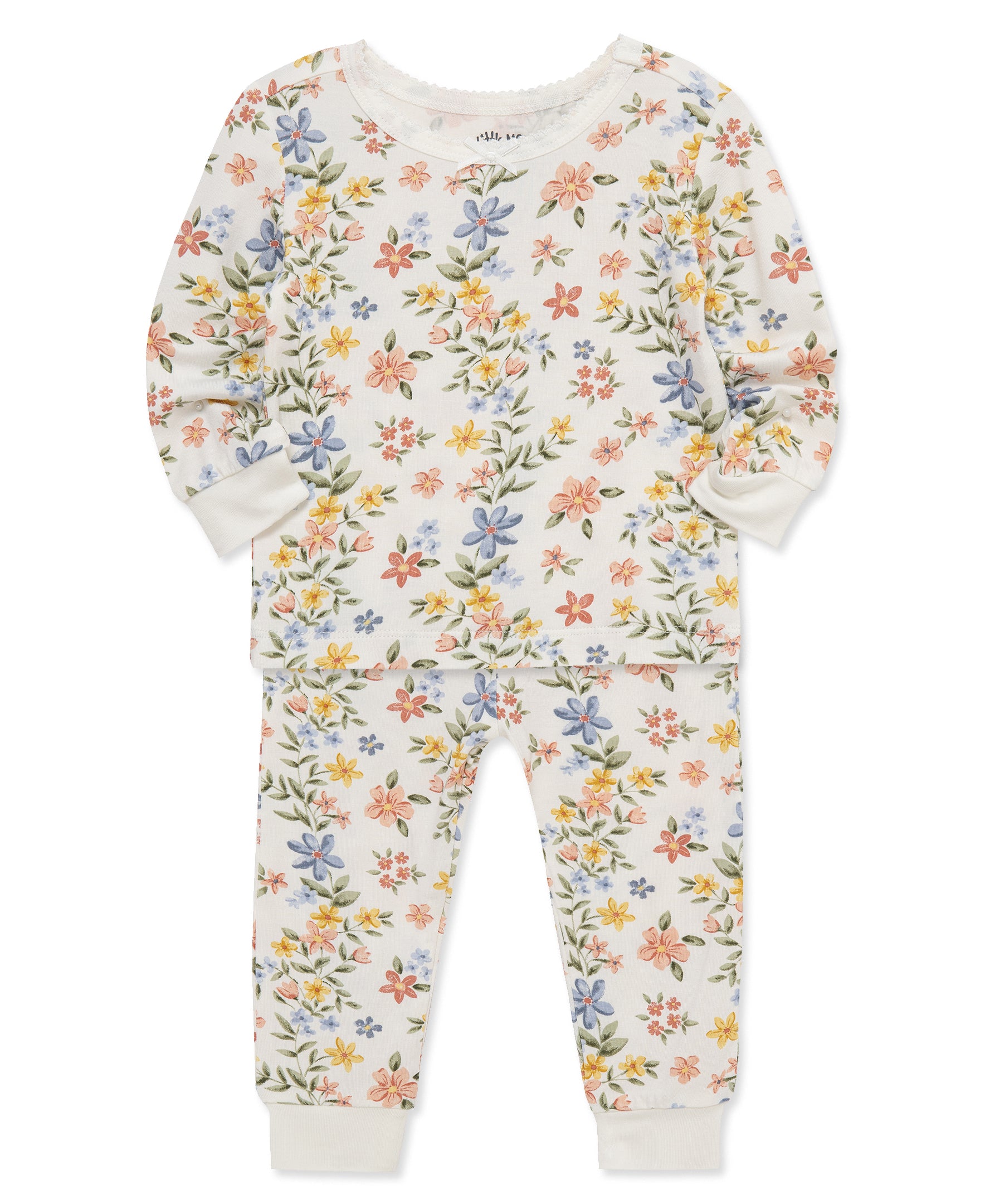 Garden 4-Piece Pajama Set (12M-24M) - Little Me