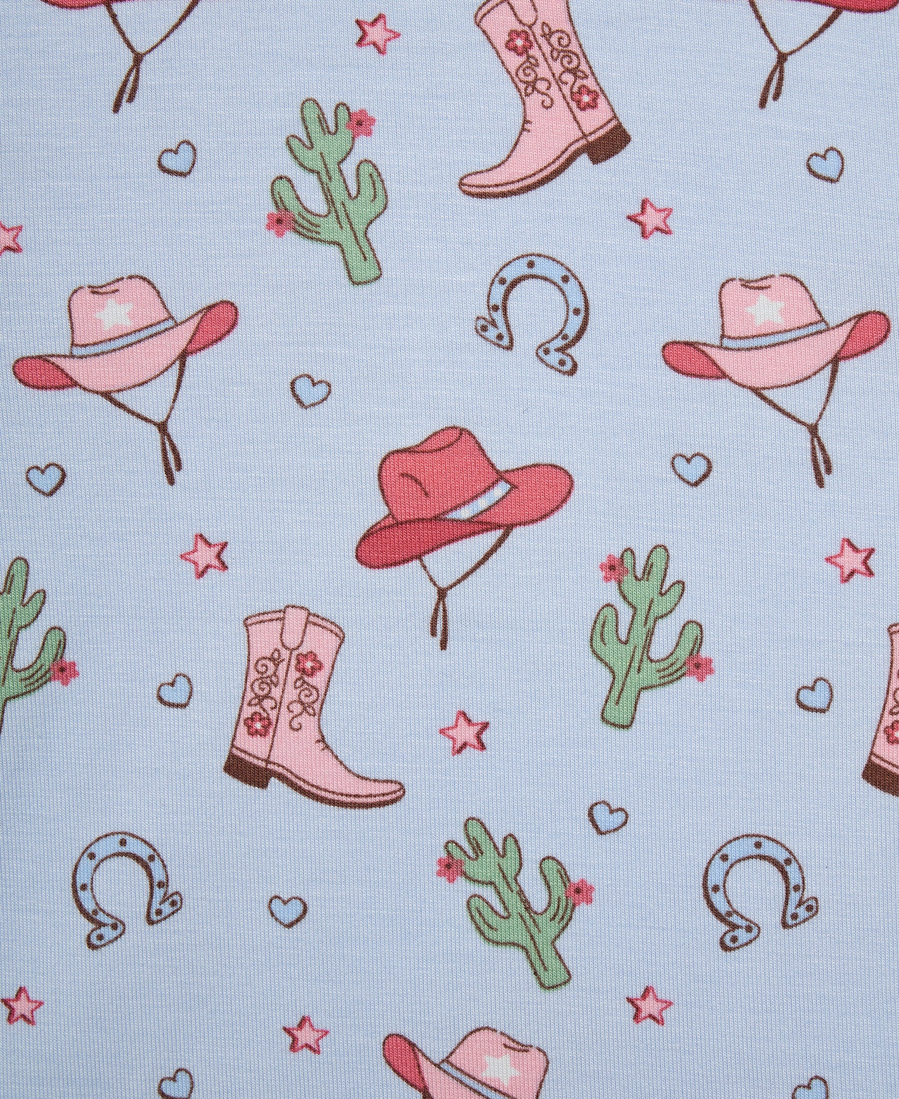 Cowgirl 4-Piece Pajama Set (2T-4T) - Little Me