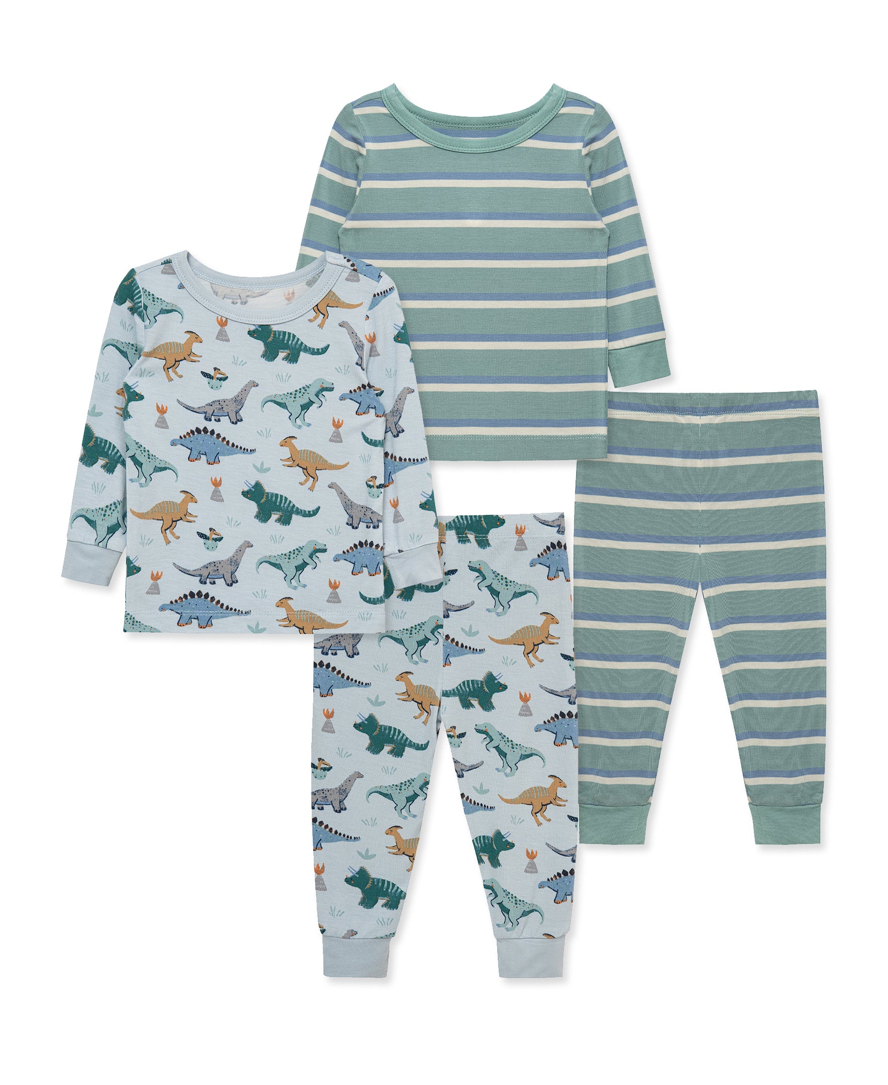 Dino 4-Piece Pajama Set (12M-24M) - Little Me