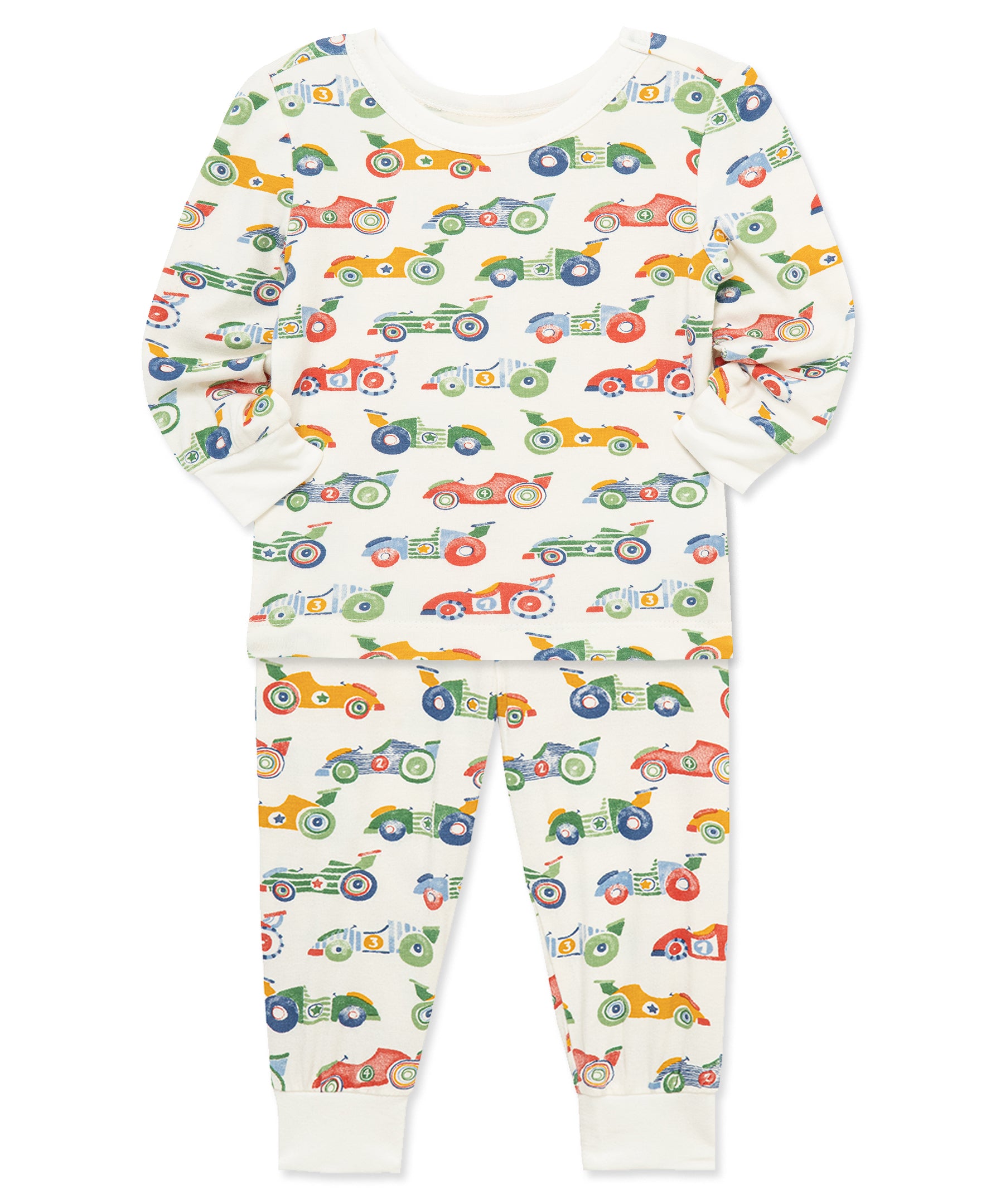 Race Car 4-Piece Pajama Set (12M-24M) - Little Me