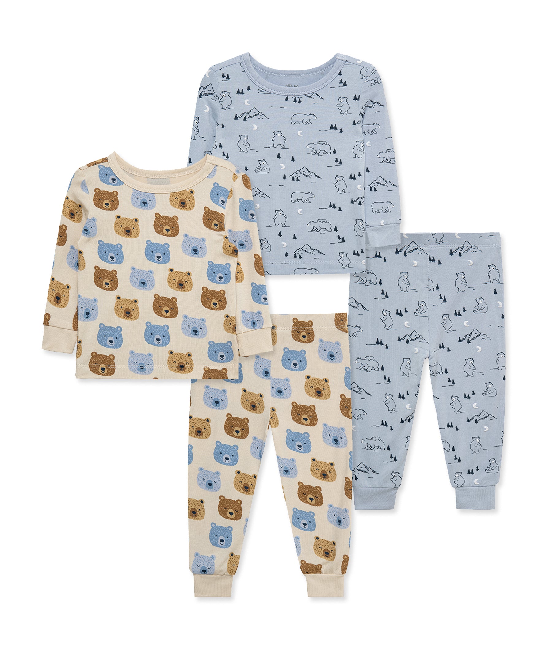 Bear 4-Piece Pajama Set (12M-24M) - Little Me