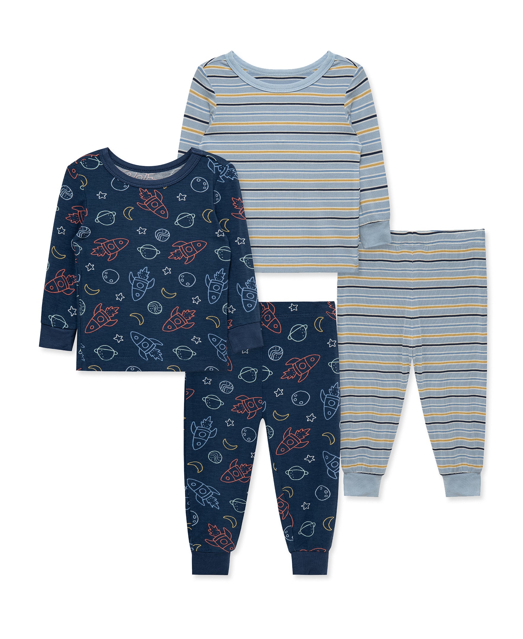 Space 4-Piece Pajama Set (2T-4T) - Little Me