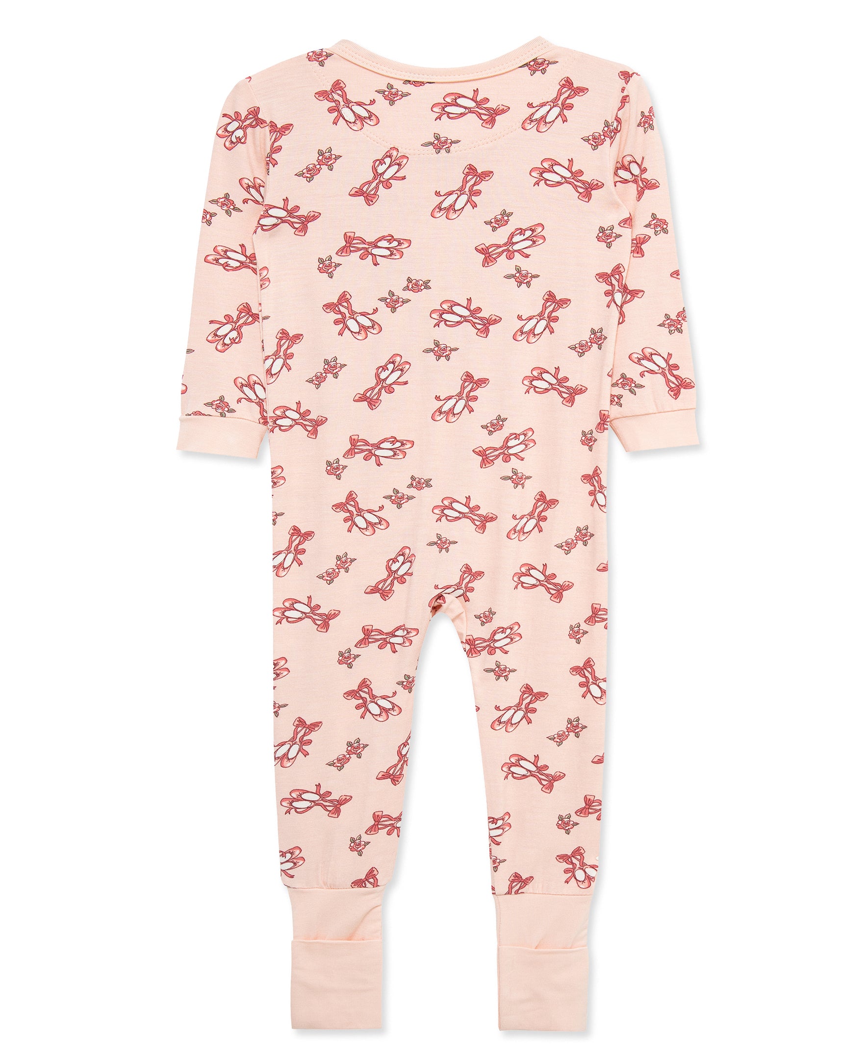 Ballet Zip Front Footie Pajama - Little Me
