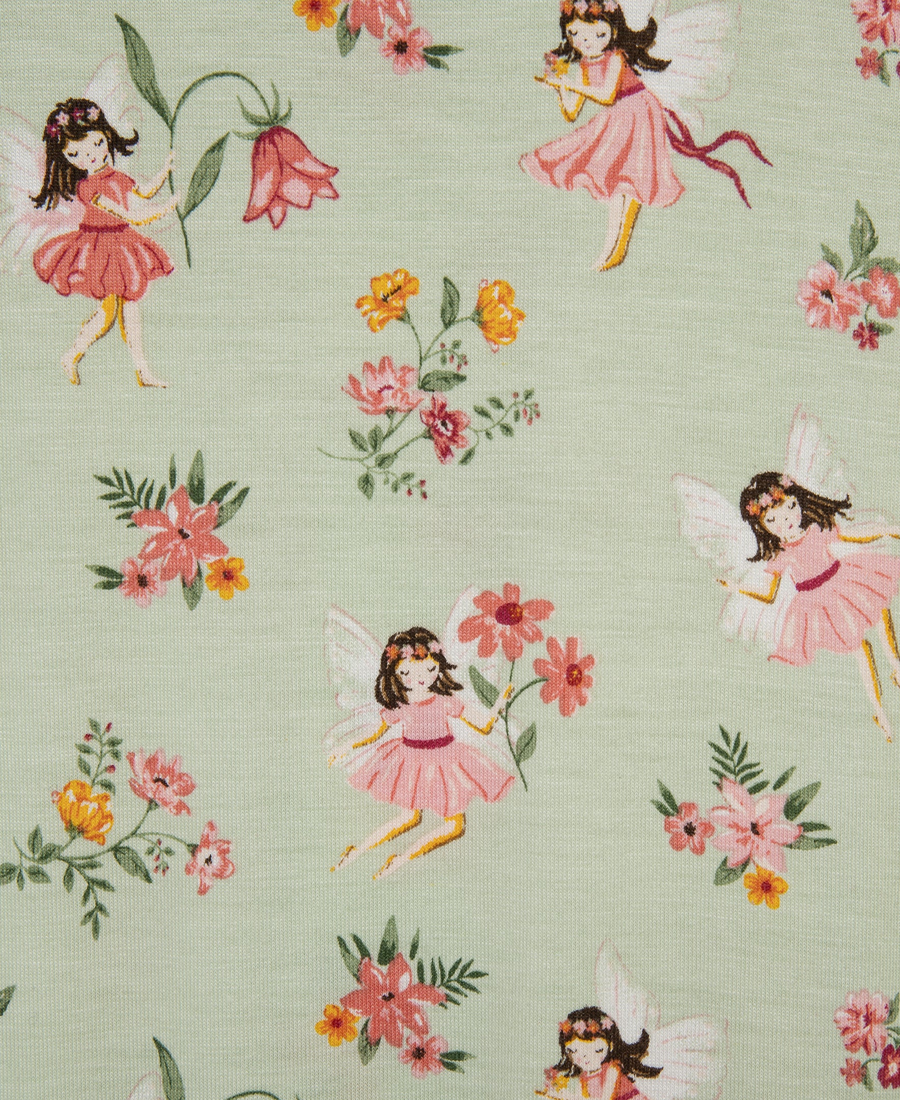 Fairy Zip Front Footie Pajama - Little Me
