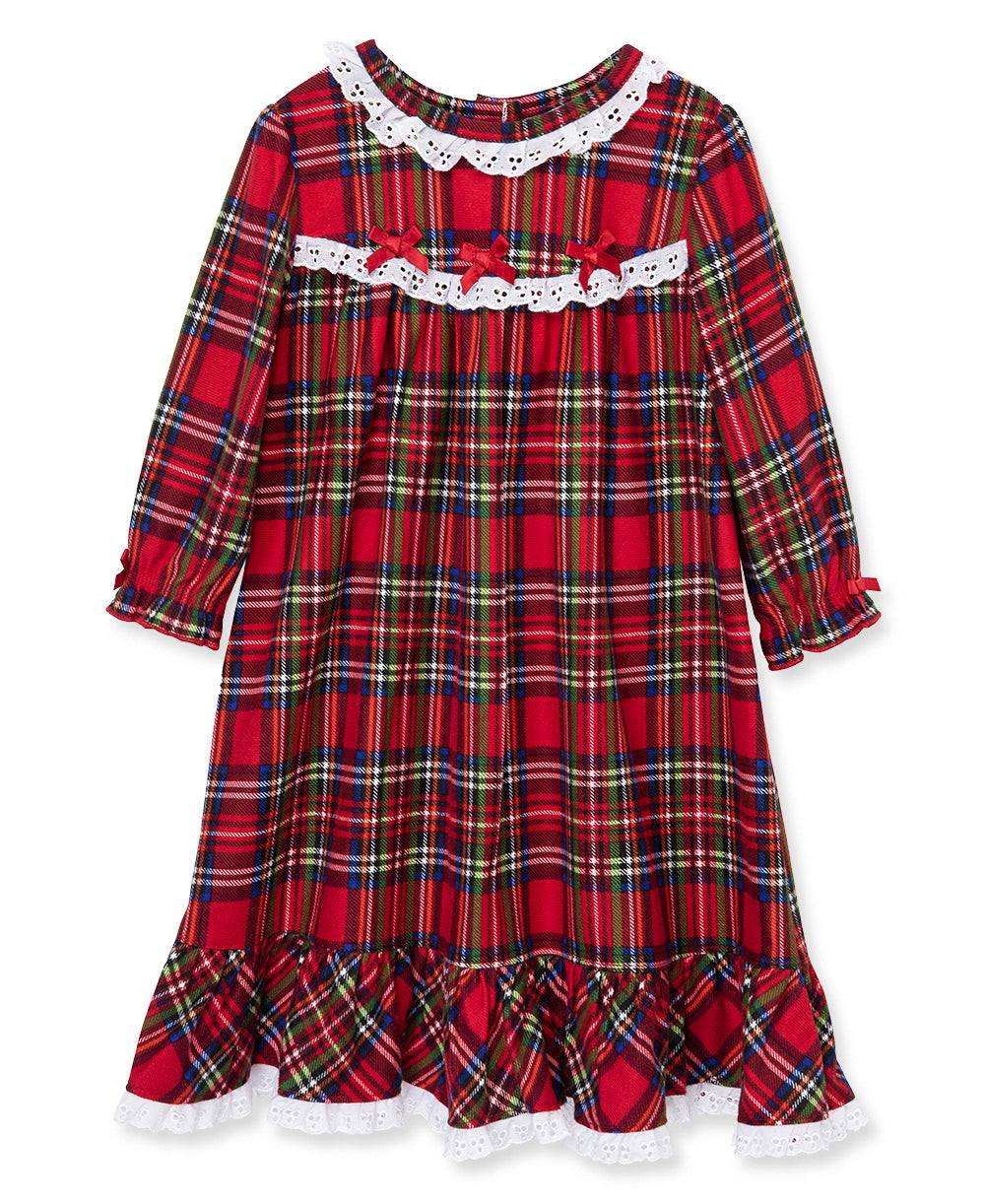 Plaid Gown (7-10) - Little Me