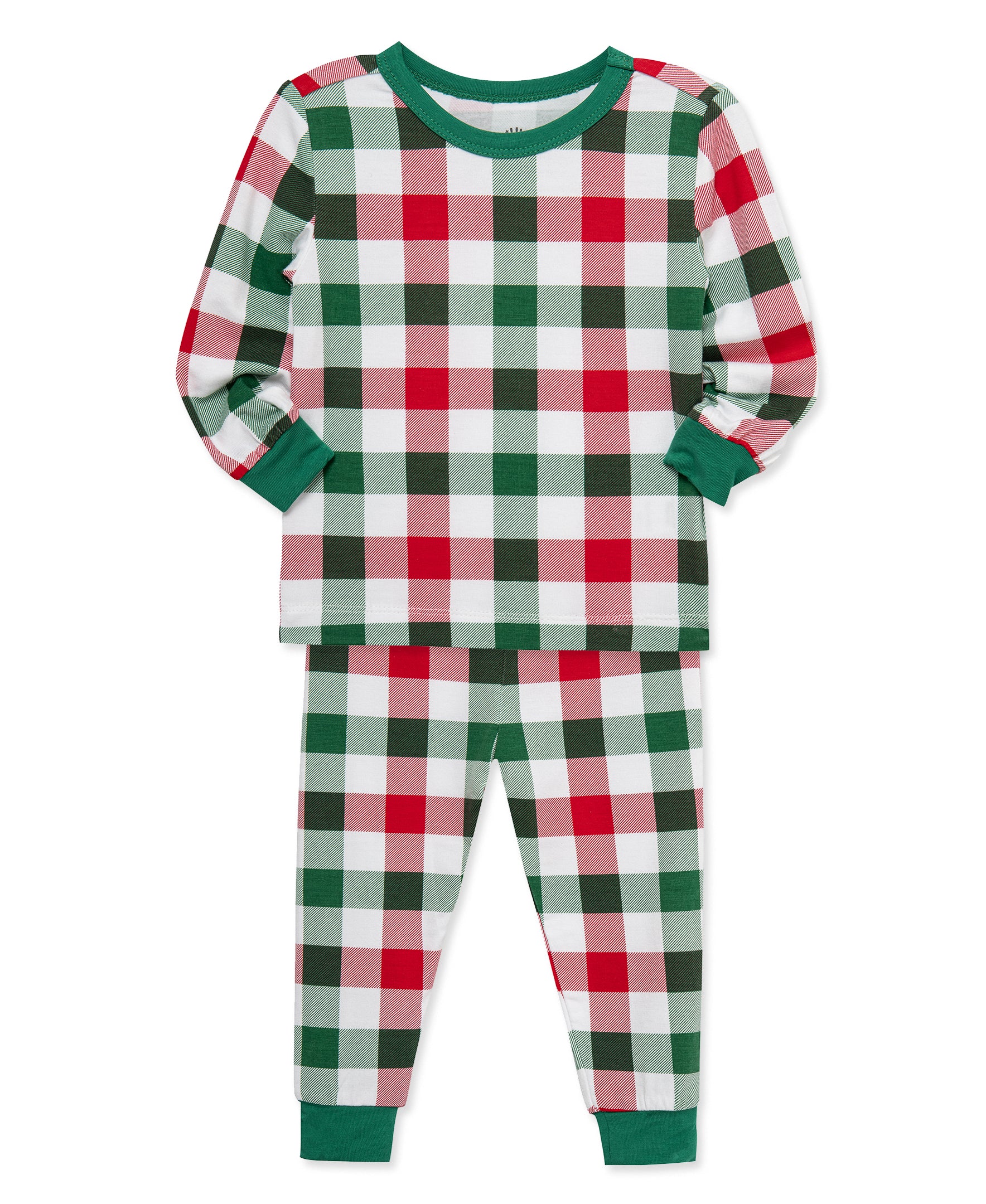 Plaid 2-Piece Pajama Set (2T-4T) - Little Me