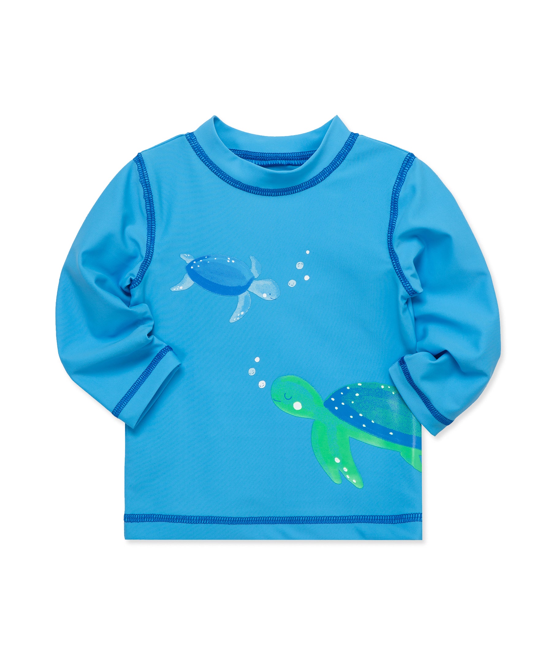 Turtle Long Sleeve Rashguard (6M-24M) - Little Me