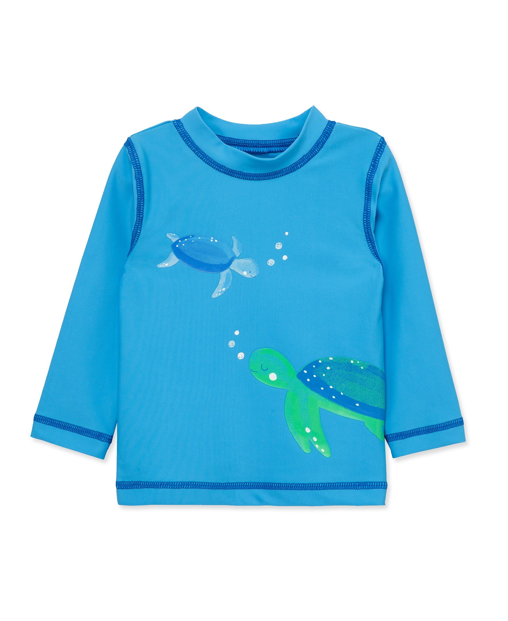 Turtle Long Sleeve Rashguard (2T-4T) - Little Me
