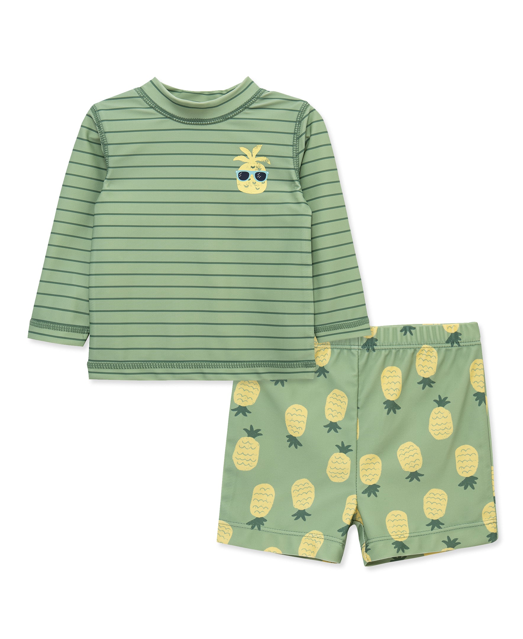 Pineapple Rashguard Set (2T-4T) - Little Me