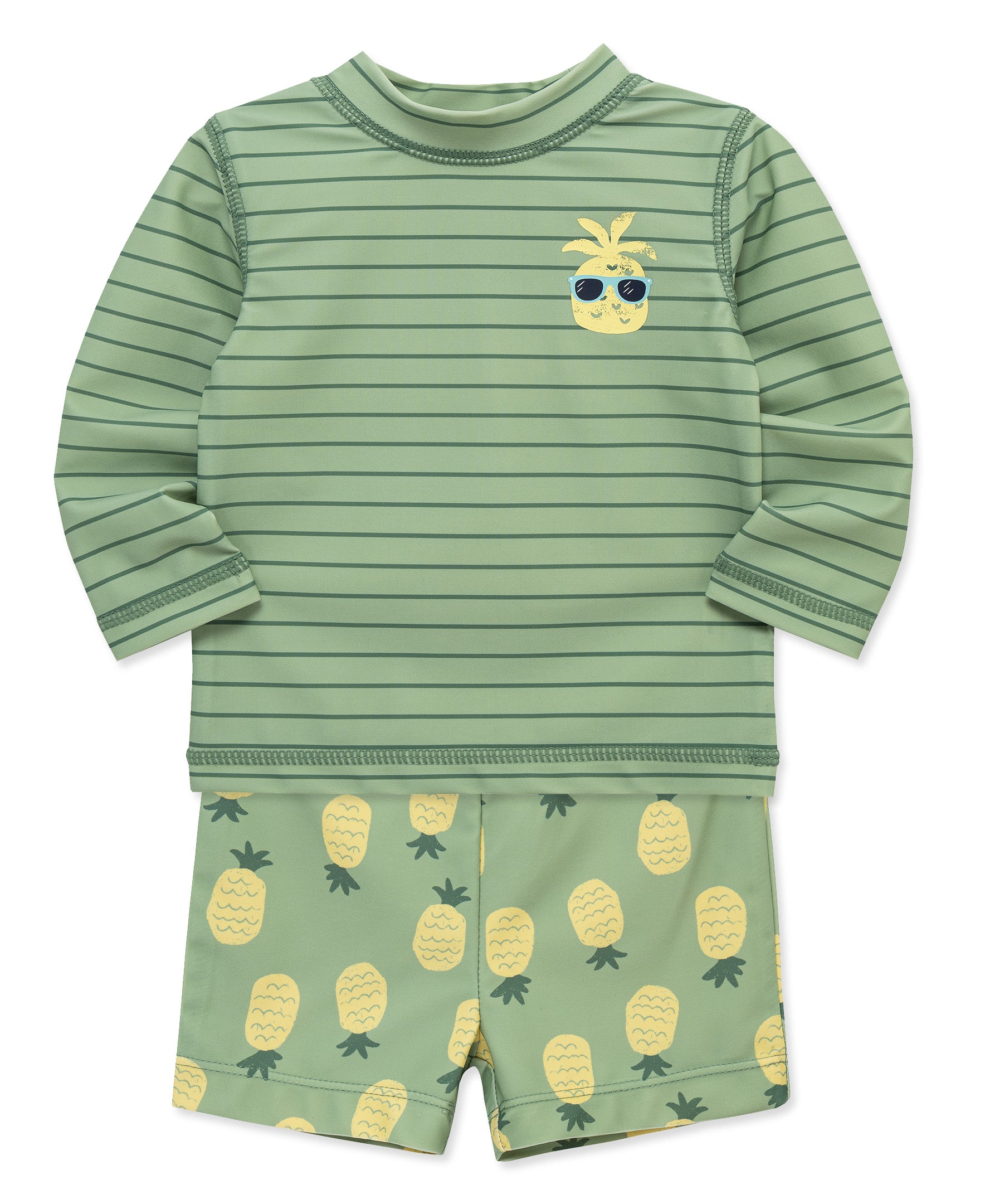Pineapple Rashguard Set (2T-4T) - Little Me