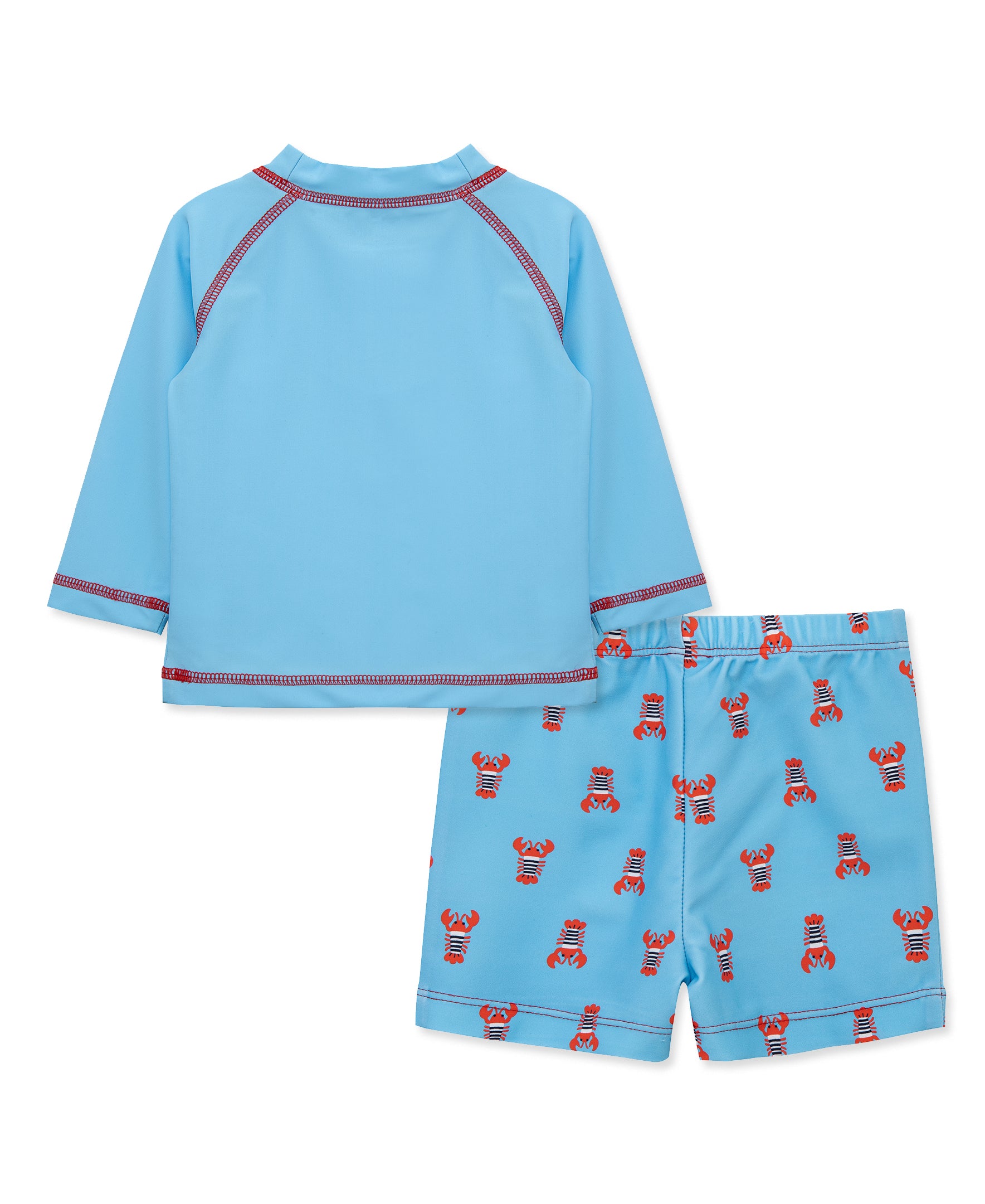 Lobster Rashguard Set (6M-24M) - Little Me