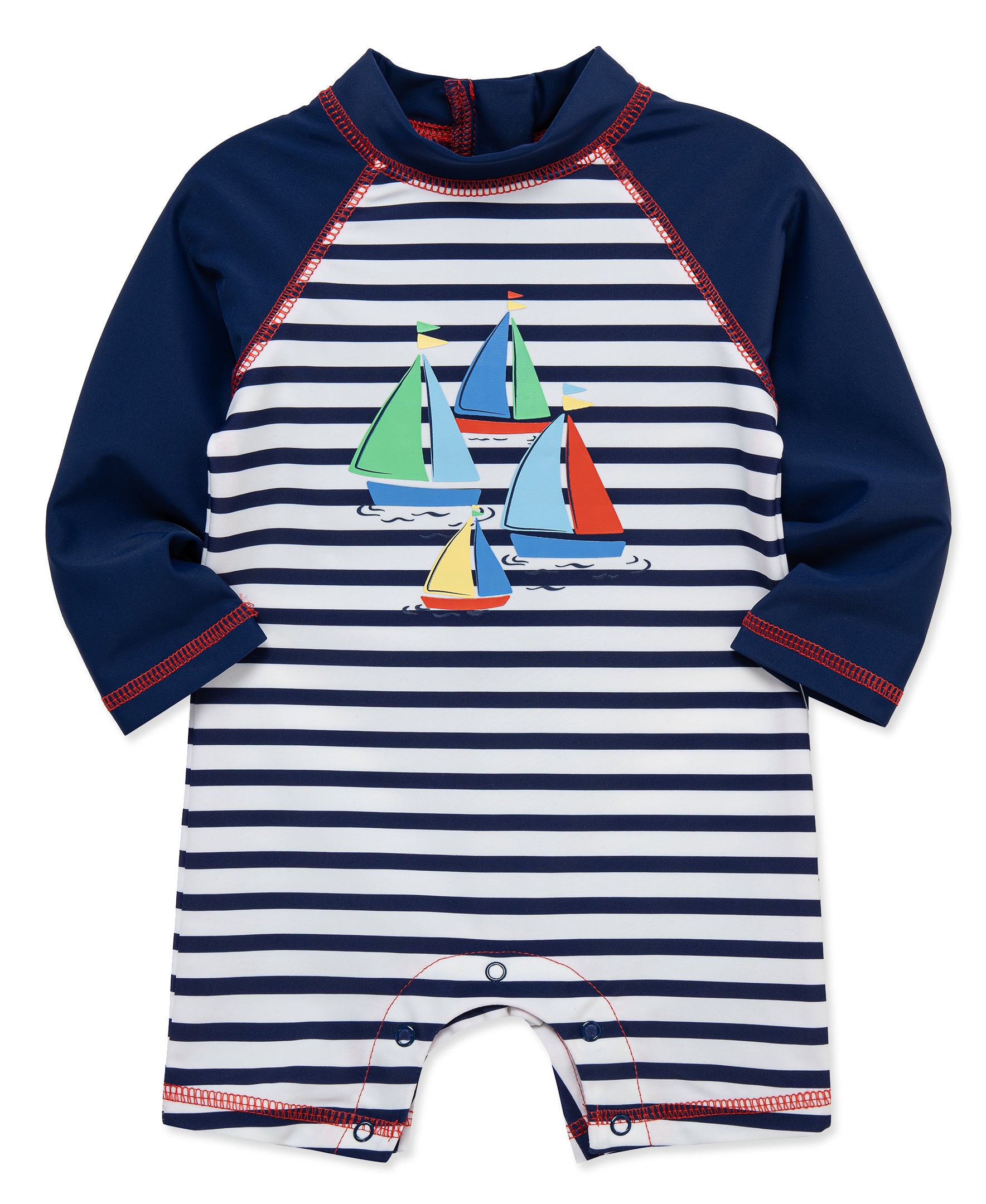 Boat Long Sleeve Rashguard Suit - Little Me