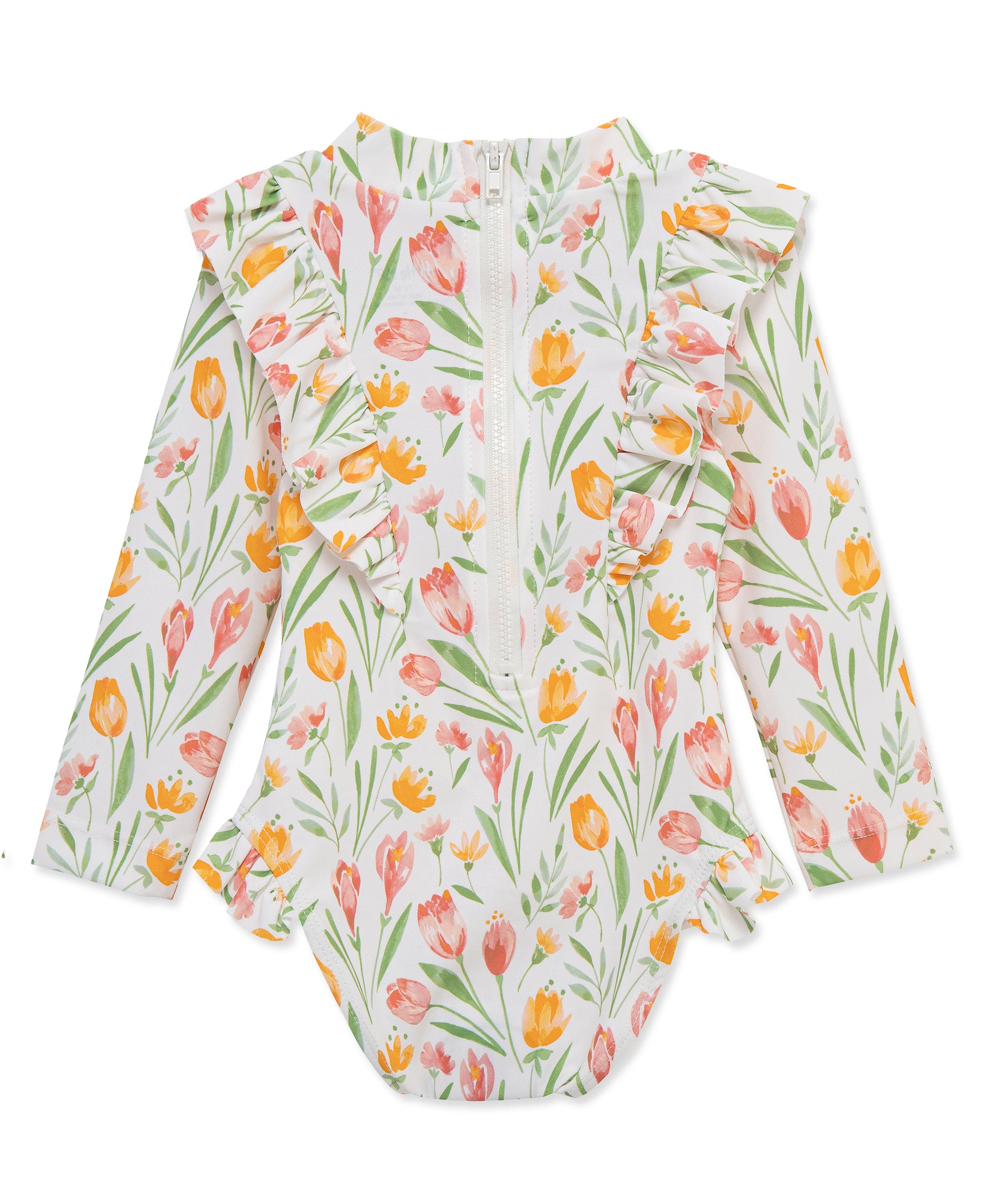 Crocus 1-Piece Rashguard Suit (2T-4T) - Little Me