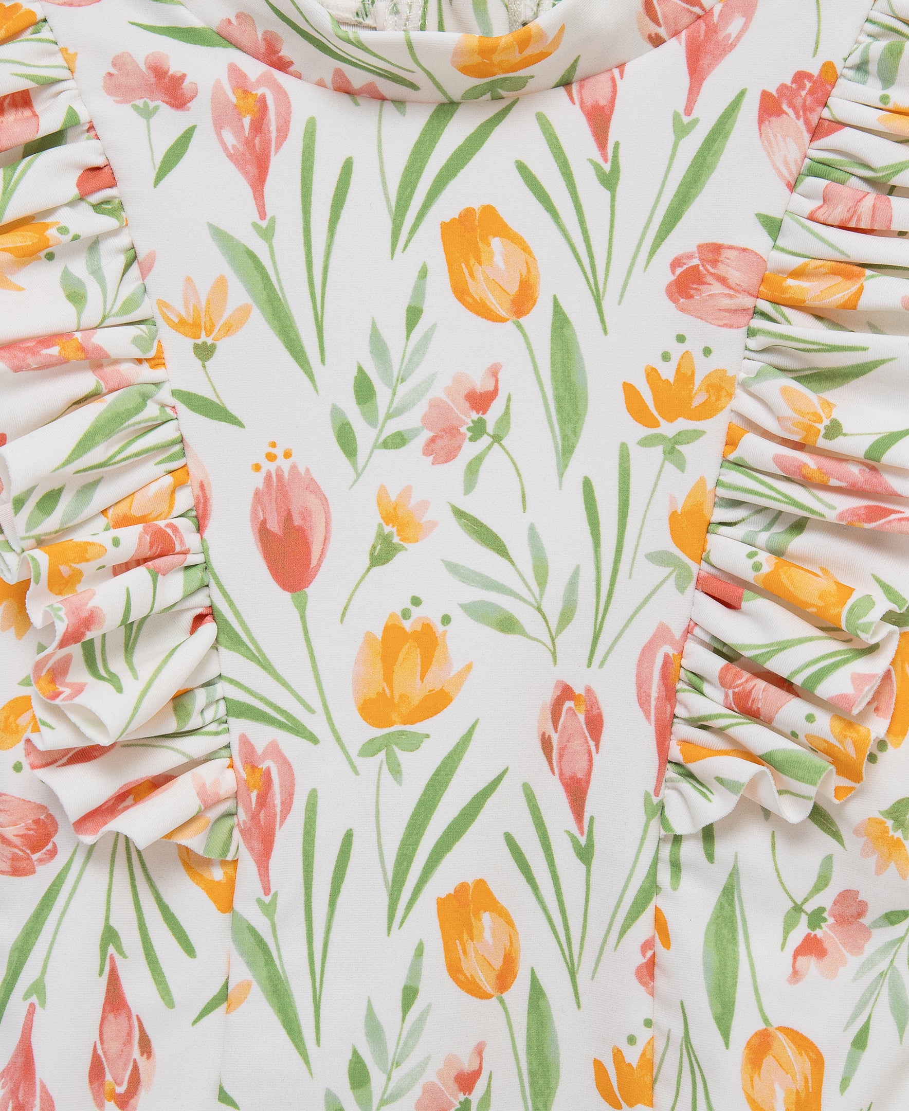 Crocus 1-Piece Rashguard Suit (2T-4T) - Little Me