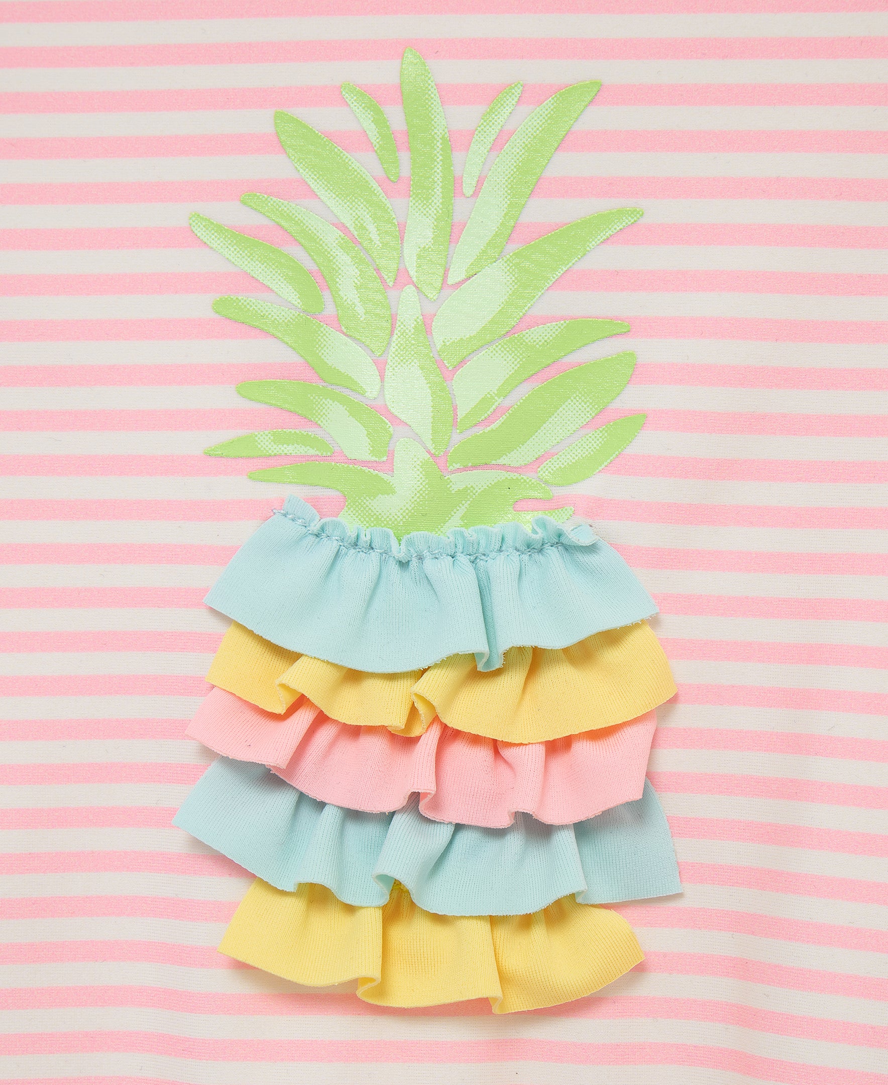Pineapple 1-Piece Rashguard Suit (2T-4T)