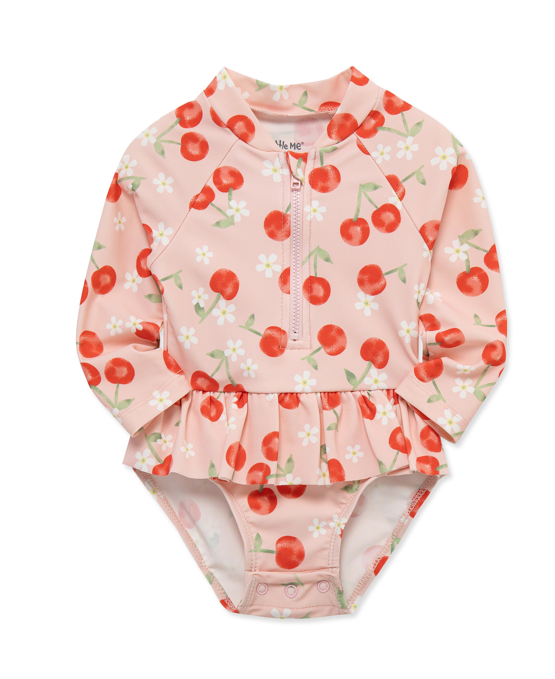 Cherry One-Piece Rashguard (2T-4T) - Little Me