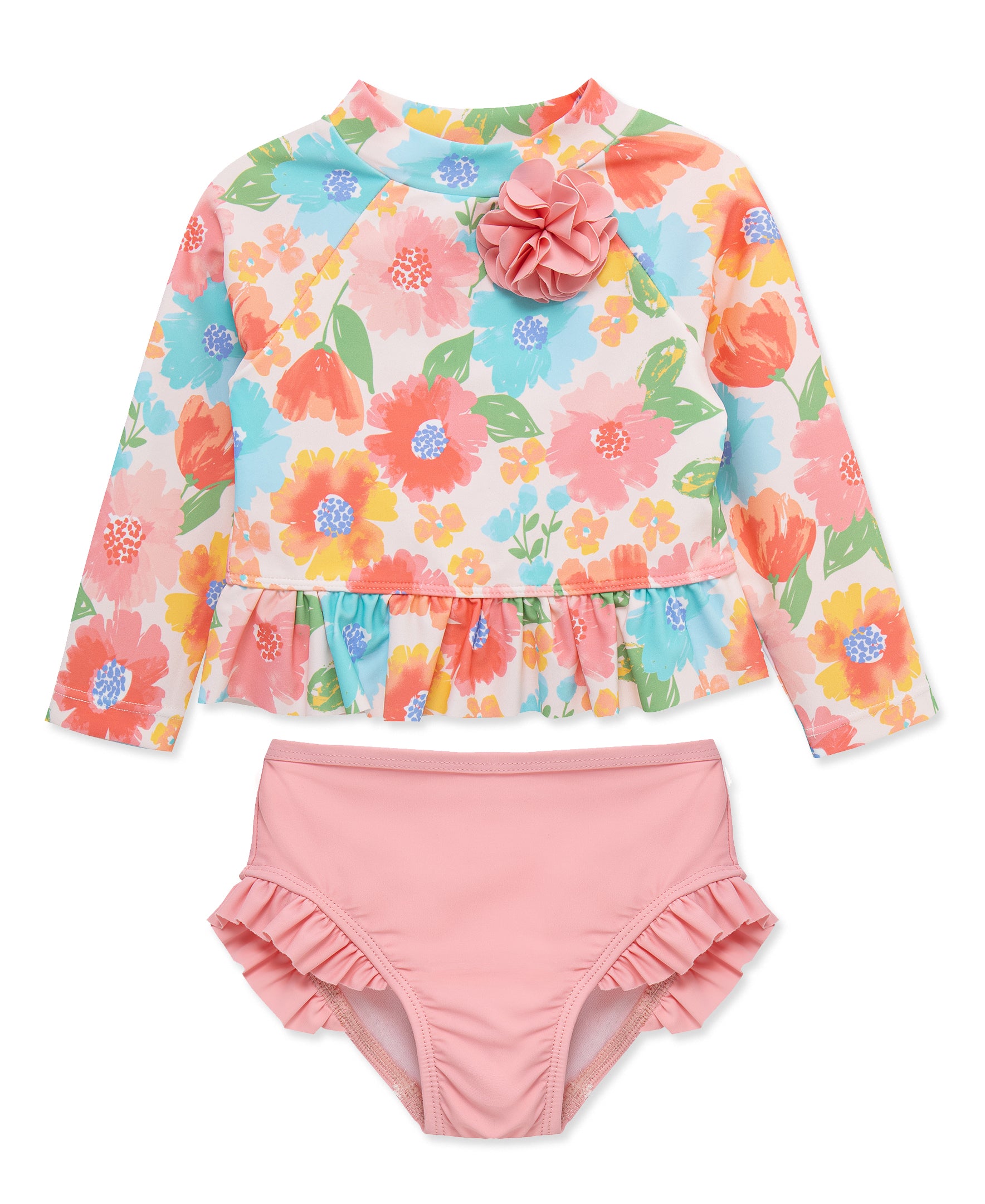 Floral 2-Piece Rashguard (6M-24M) - Little Me