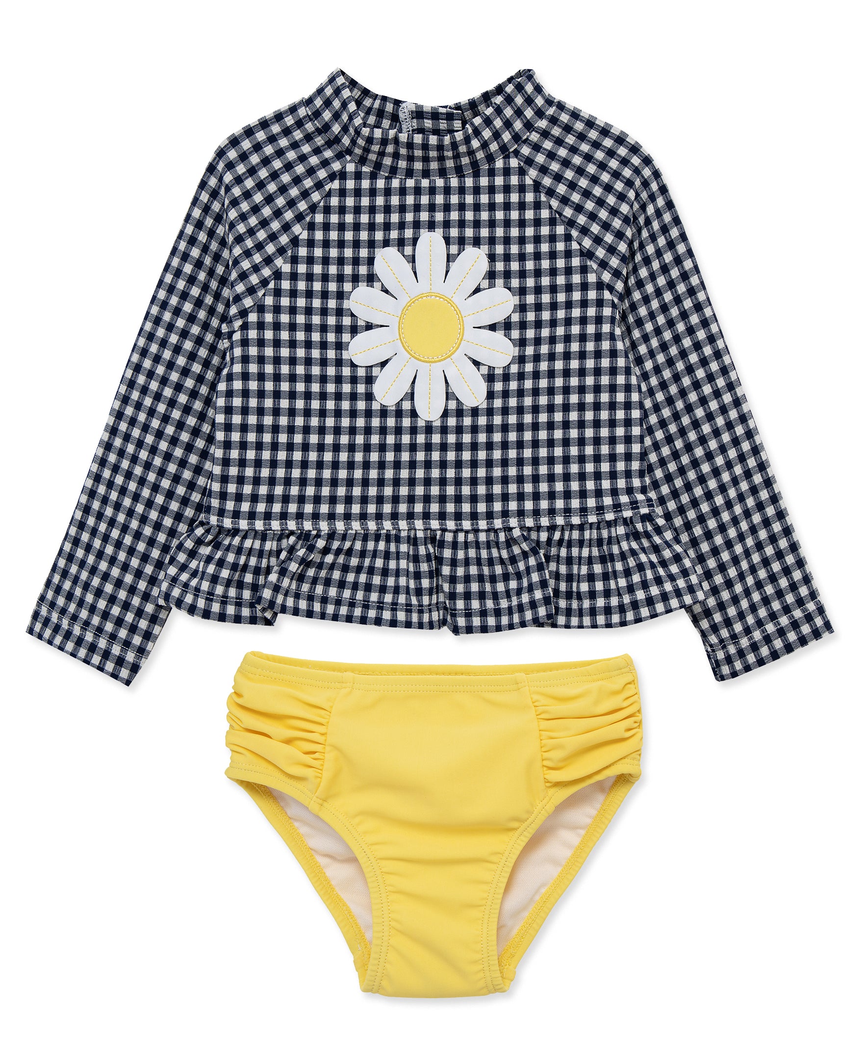 Gingham 2-Piece Rashguard (6M-24M) - Little Me