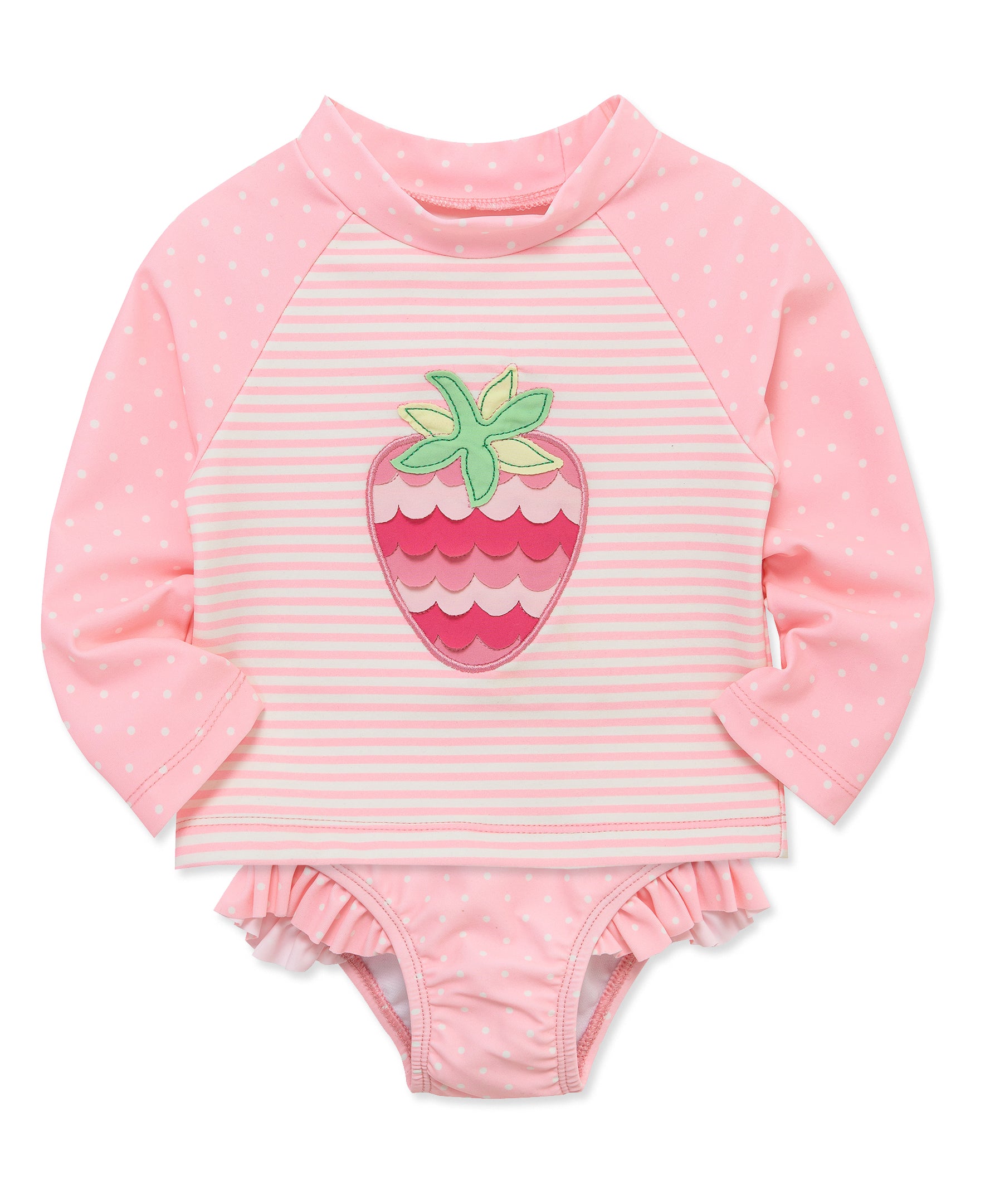 Strawberry 2-Piece Rashguard (2T-4T) - Little Me