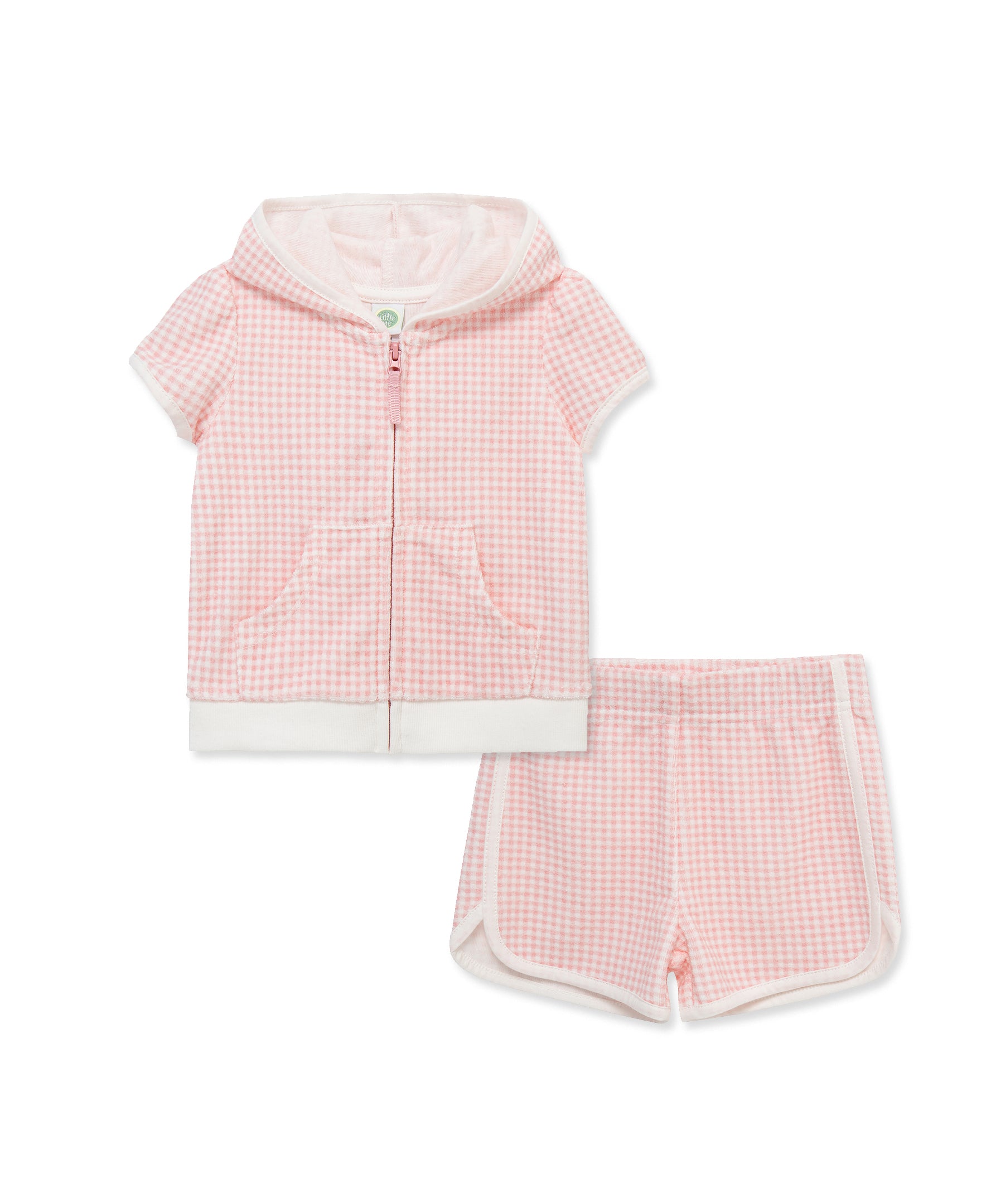 Gingham Swim Cover Up Set (2T-4T) - Little Me