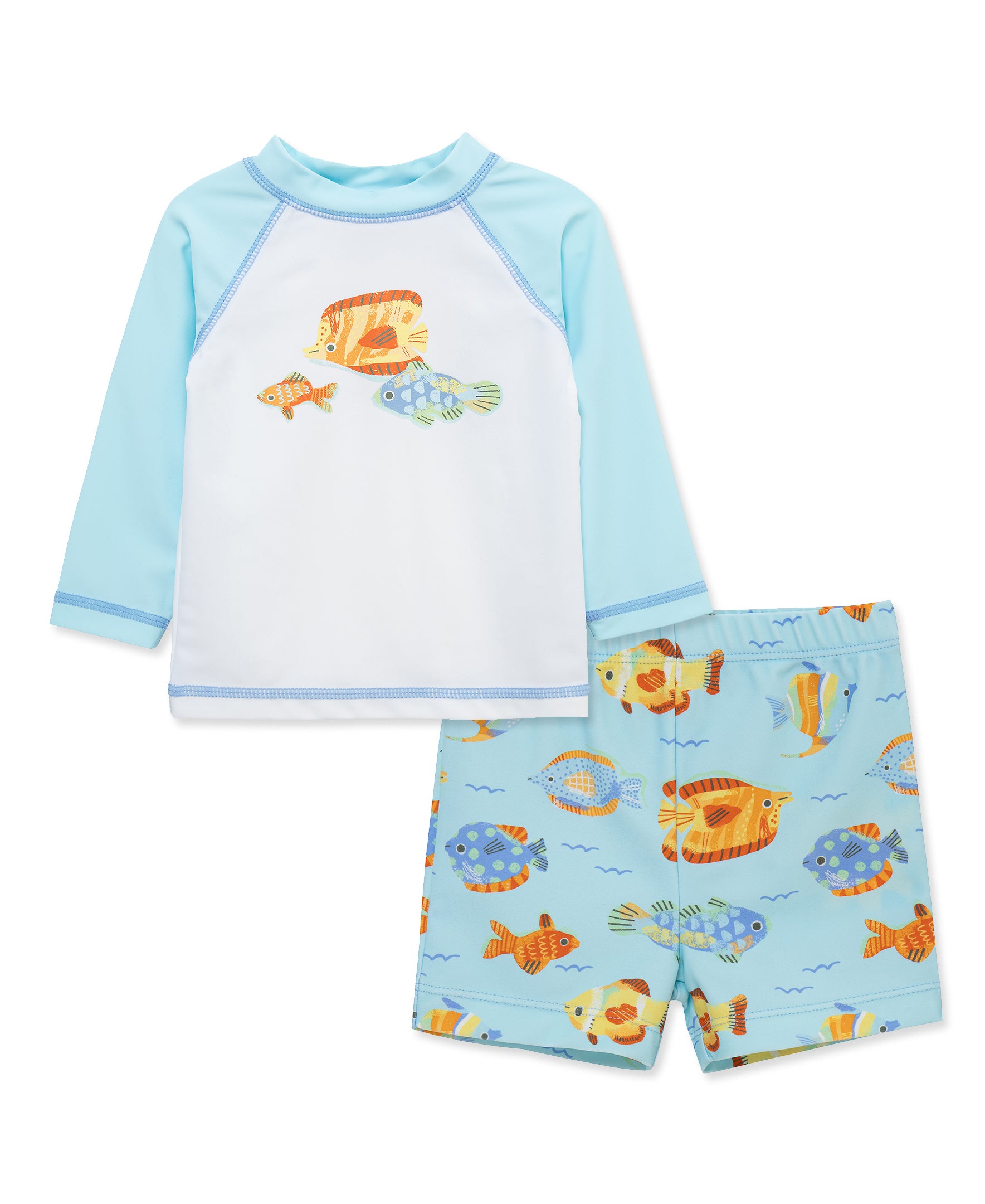 Fish Rashguard Set (2T-4T) - Little Me