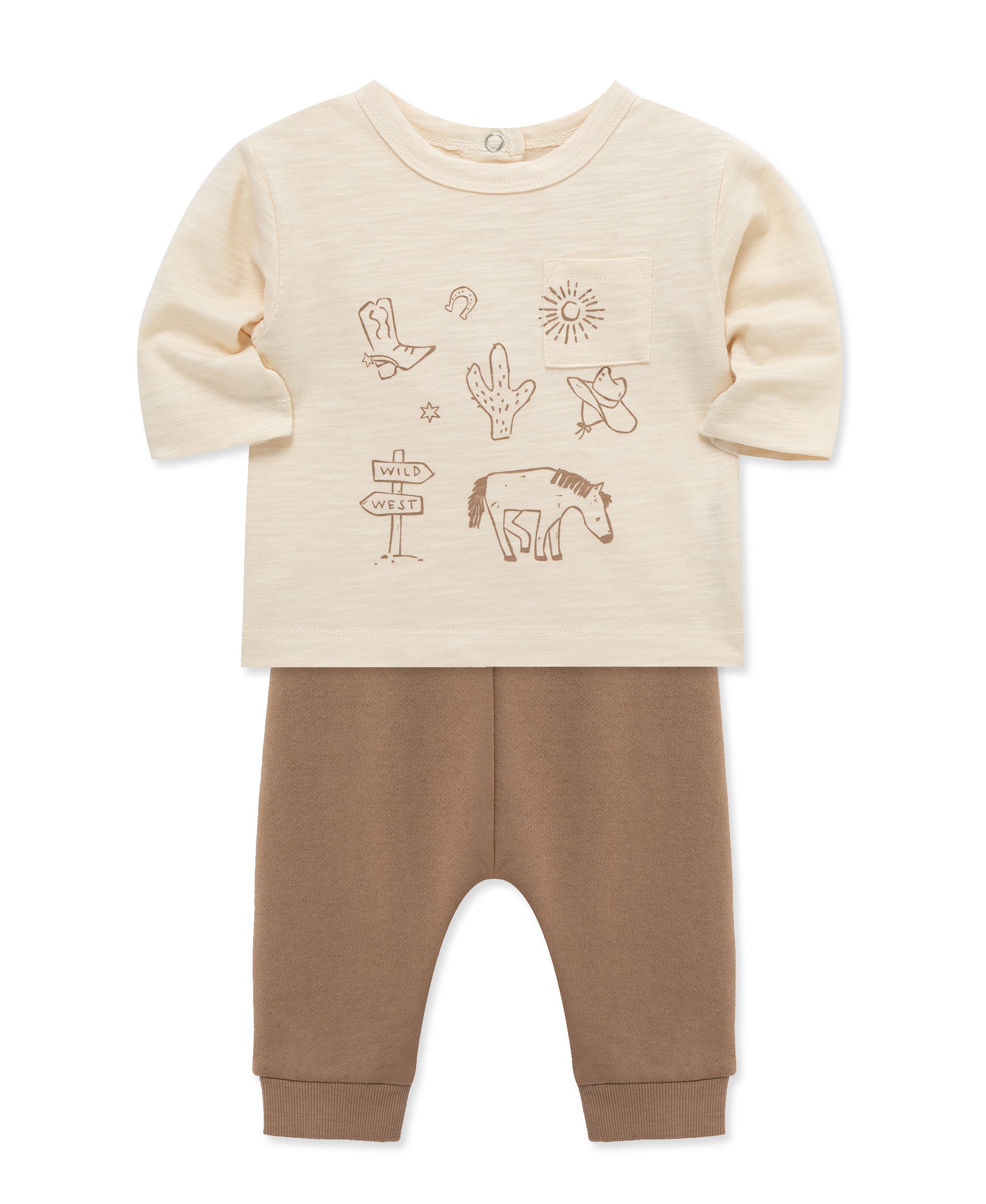 Focus Kids Wild West 2-Piece Play Set (12M-24M) - Little Me