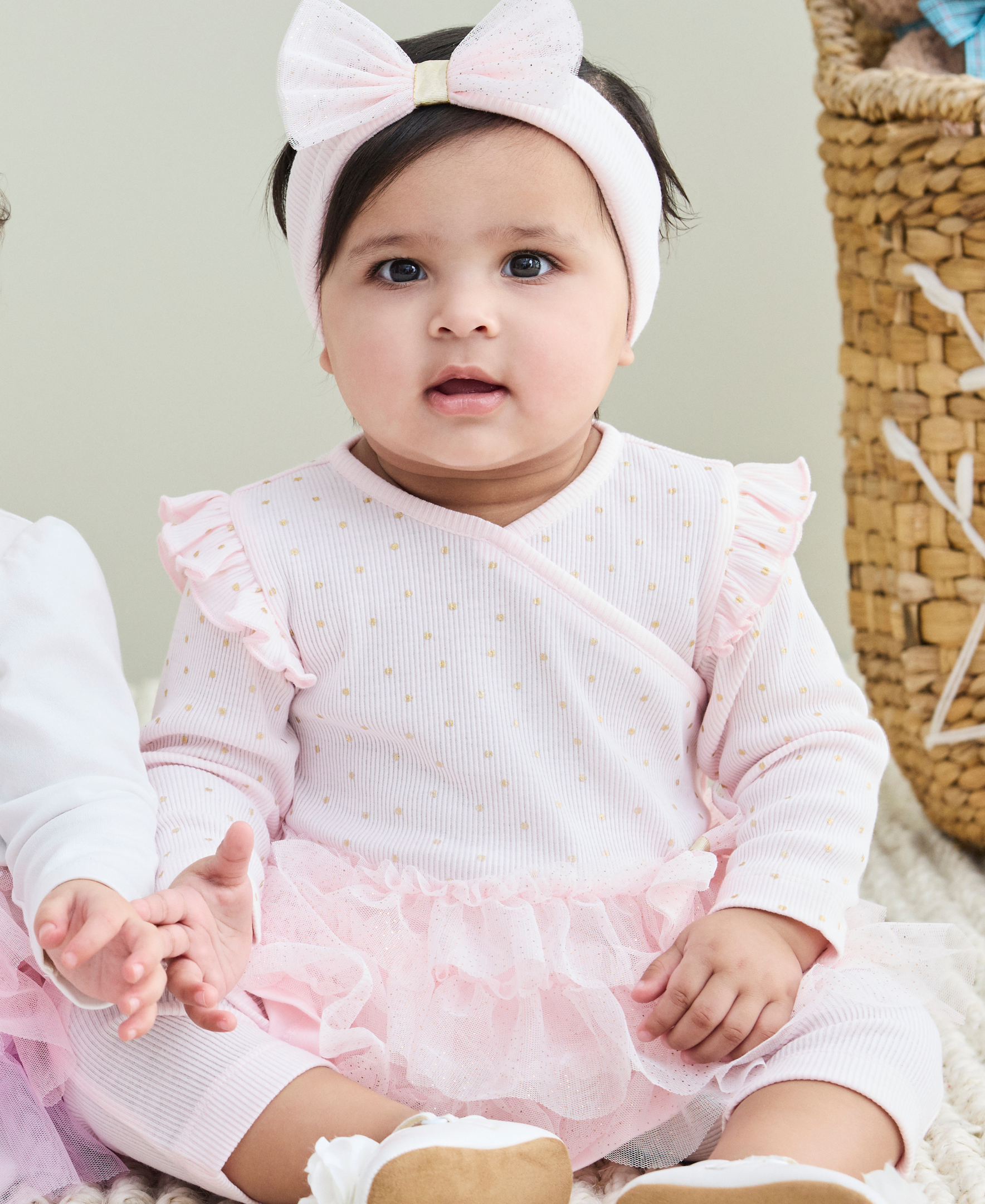 Dot Shine Tutu & Legging Set (3M-12M) - Little Me