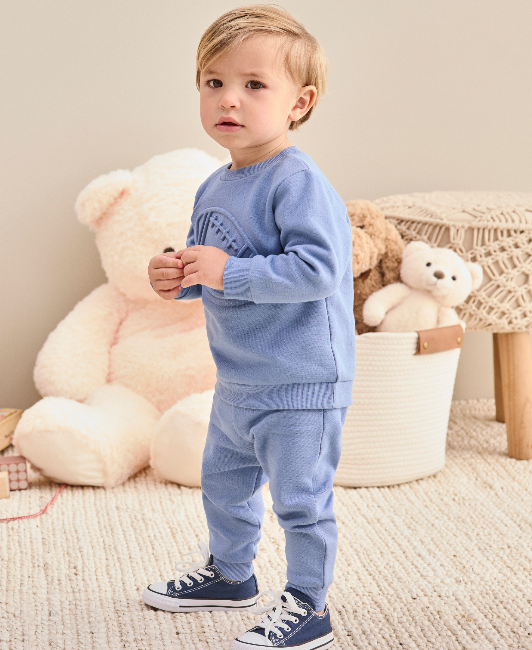 Football Toddler Sweatshirt Set (2T-4T) - Little Me