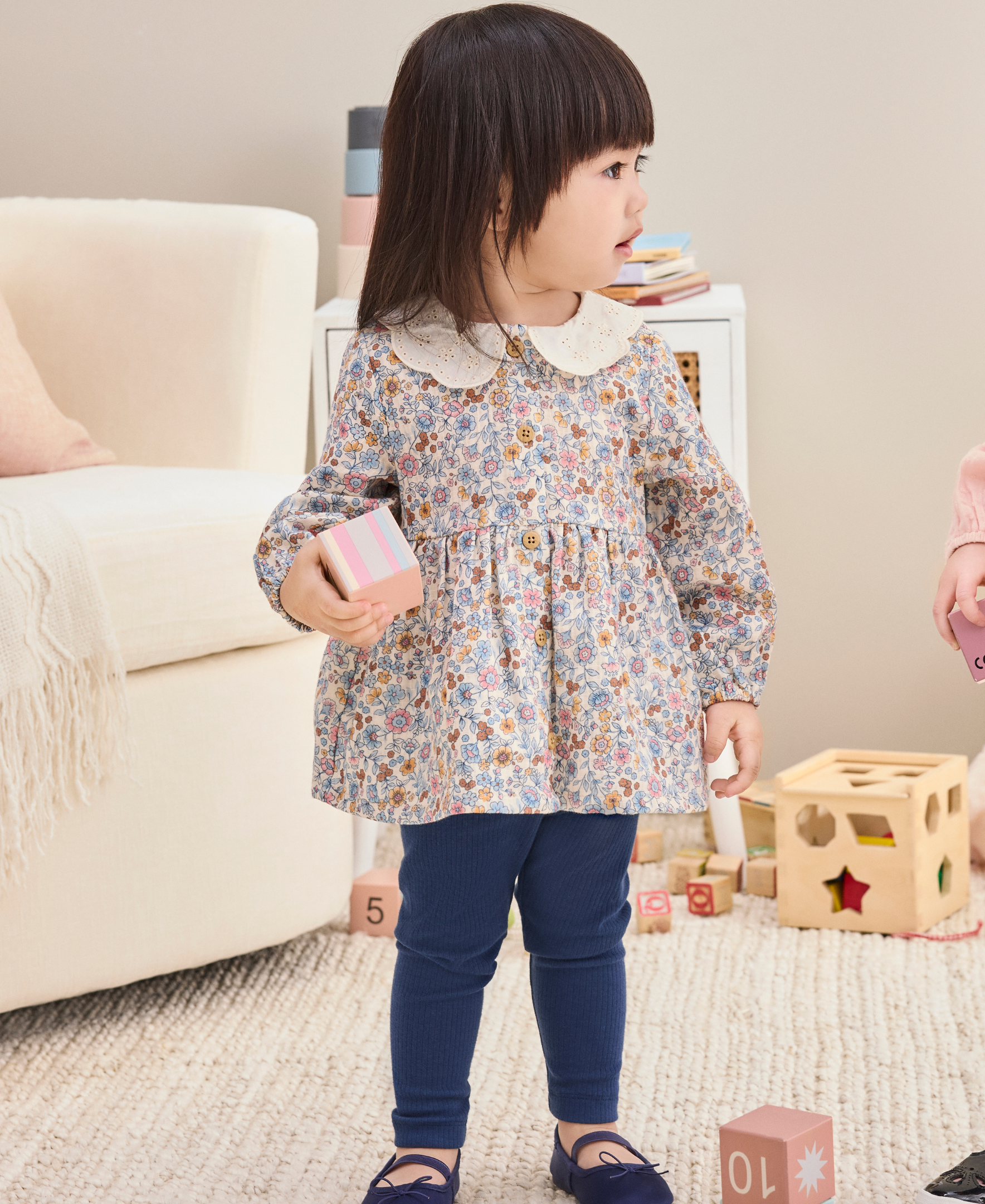 Floral 3-Piece Toddler Play Set (2T-4T) - Little Me