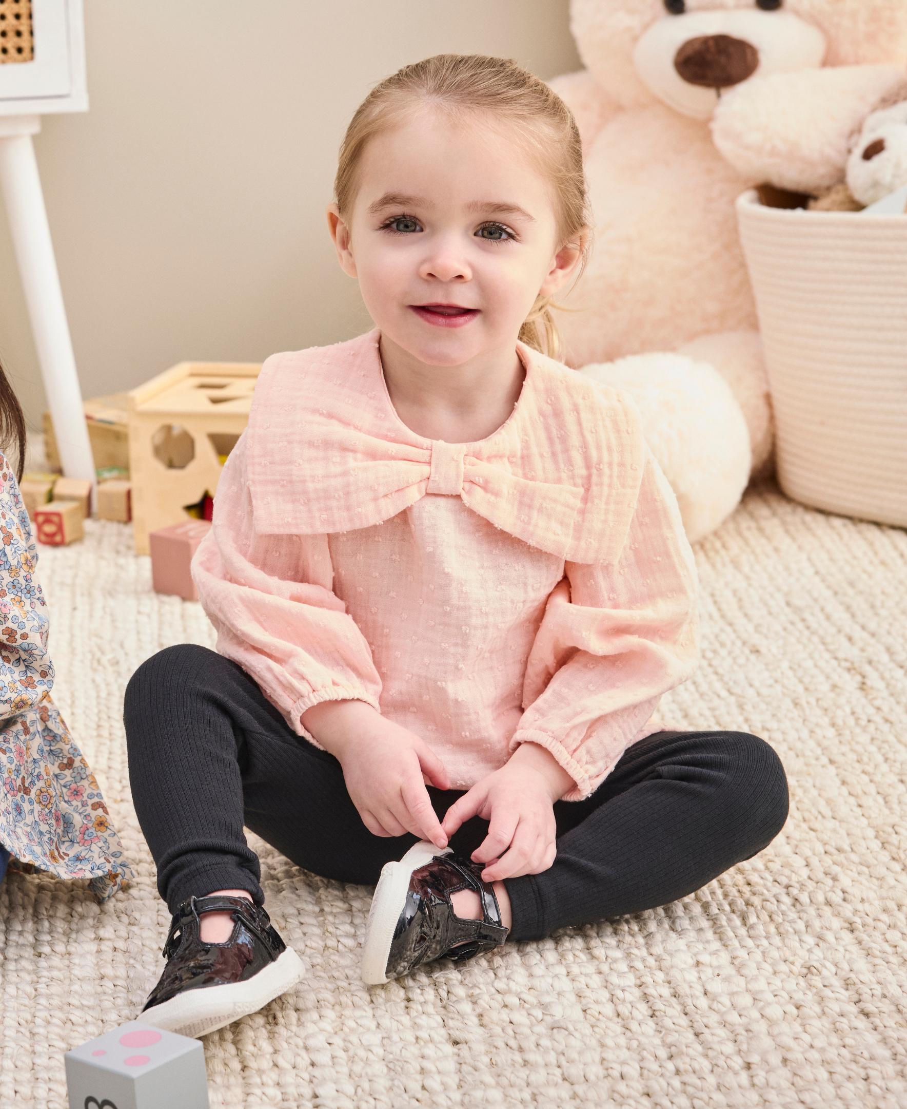 Bow 3-Piece Toddler Play Set (2T-4T) - Little Me