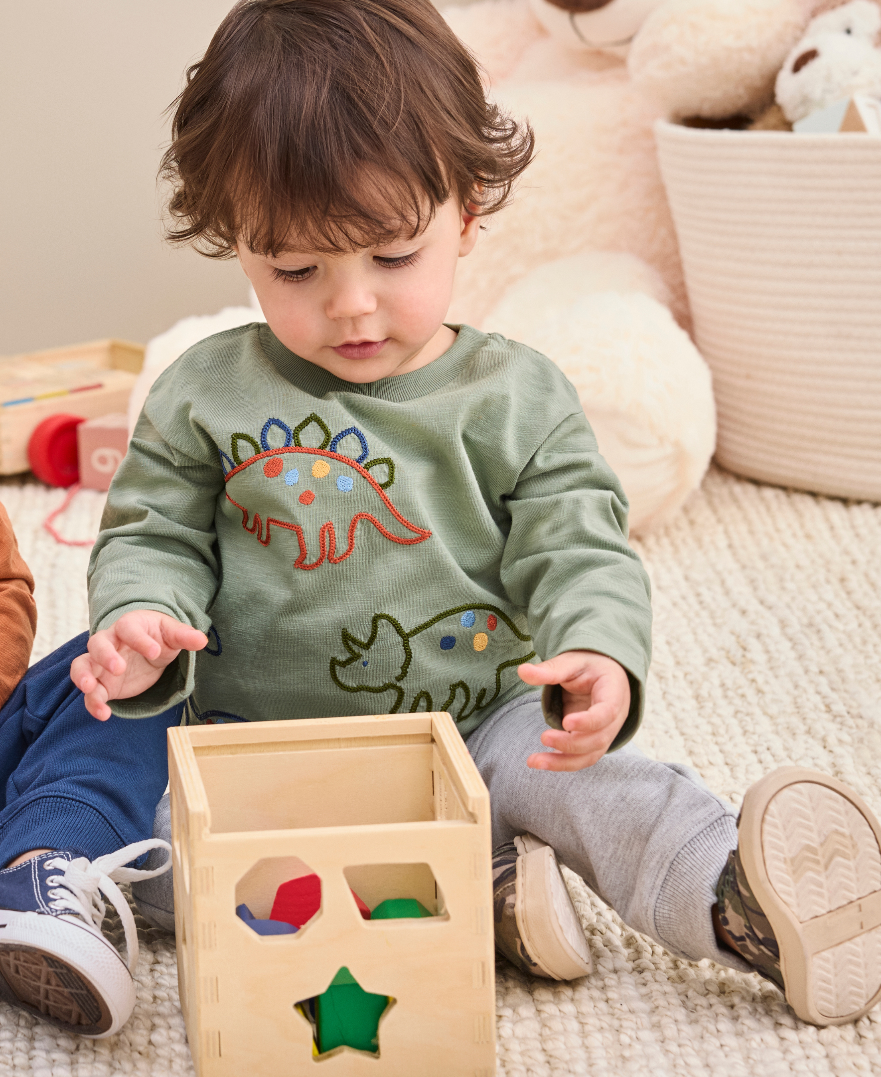 Dino 3-Piece Toddler Play Set (2T-4T) - Little Me