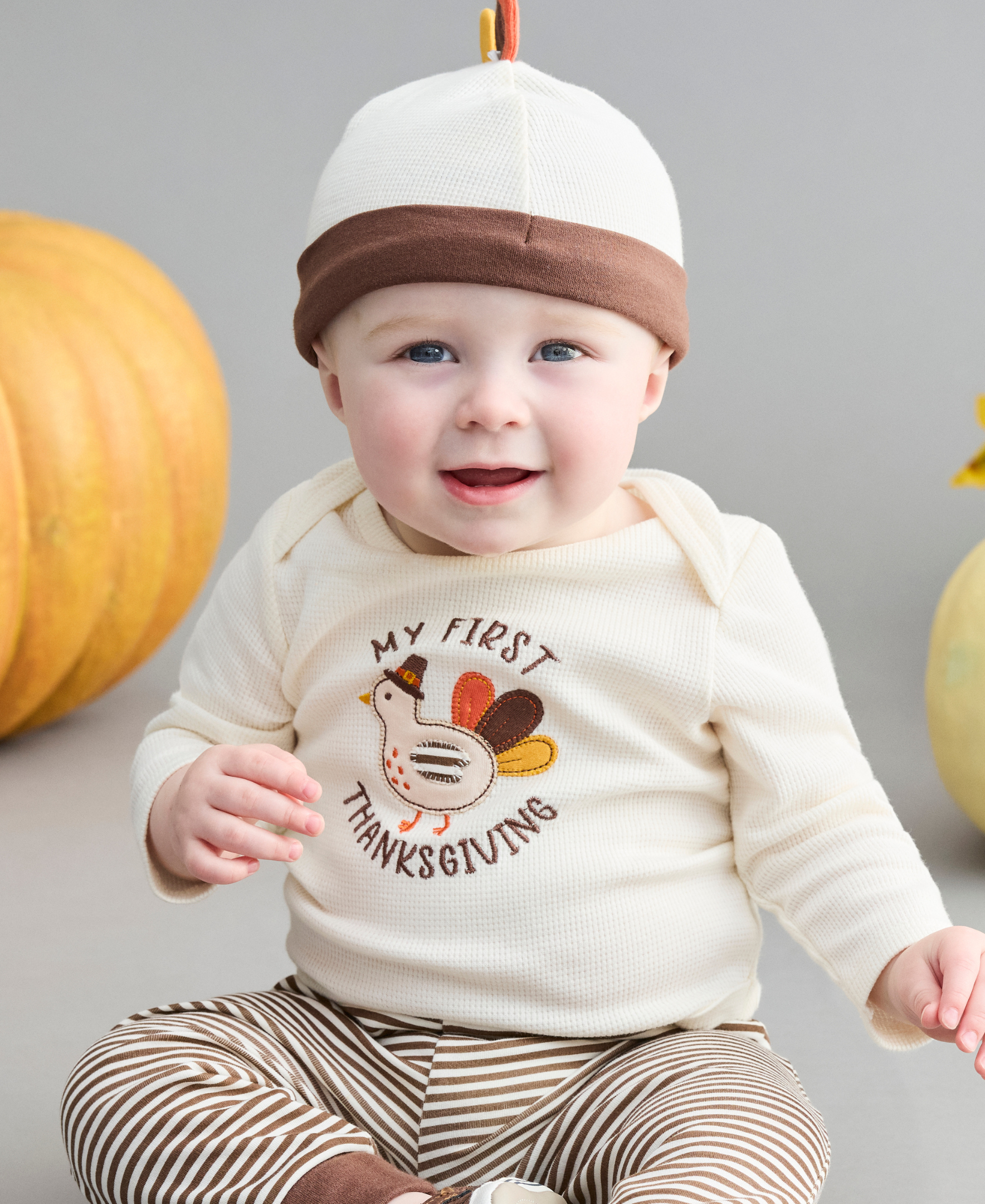 Turkey Bodysuit & Pant Set (NB-12M)