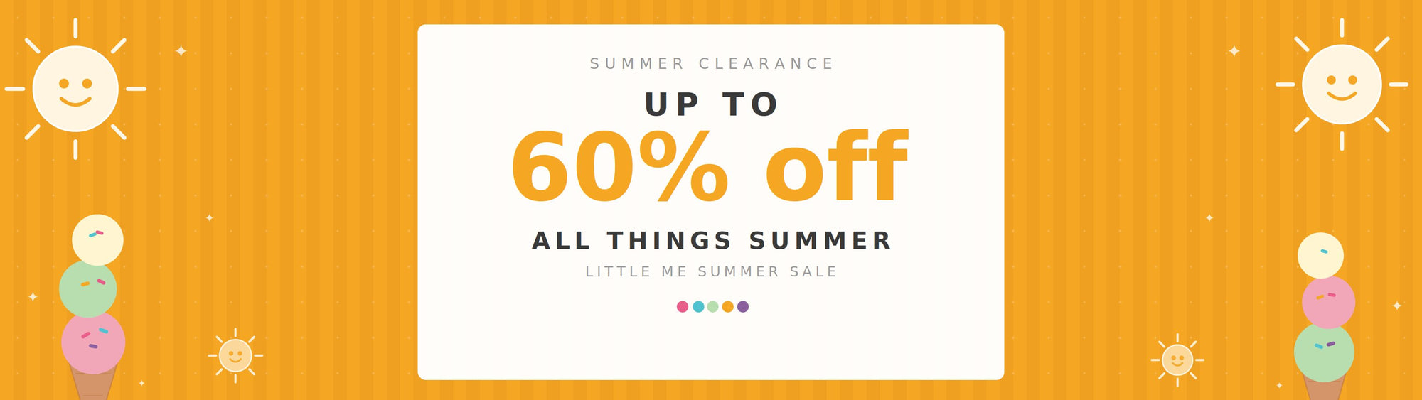 Little Me Baby Summer Sale up to 60% Off