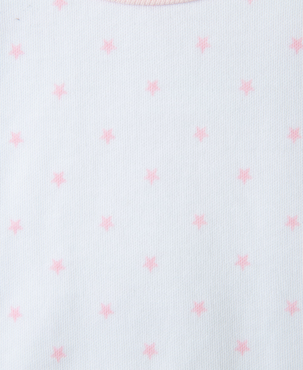 Pink Welcome To The World Bib & Burp Set - Little Me