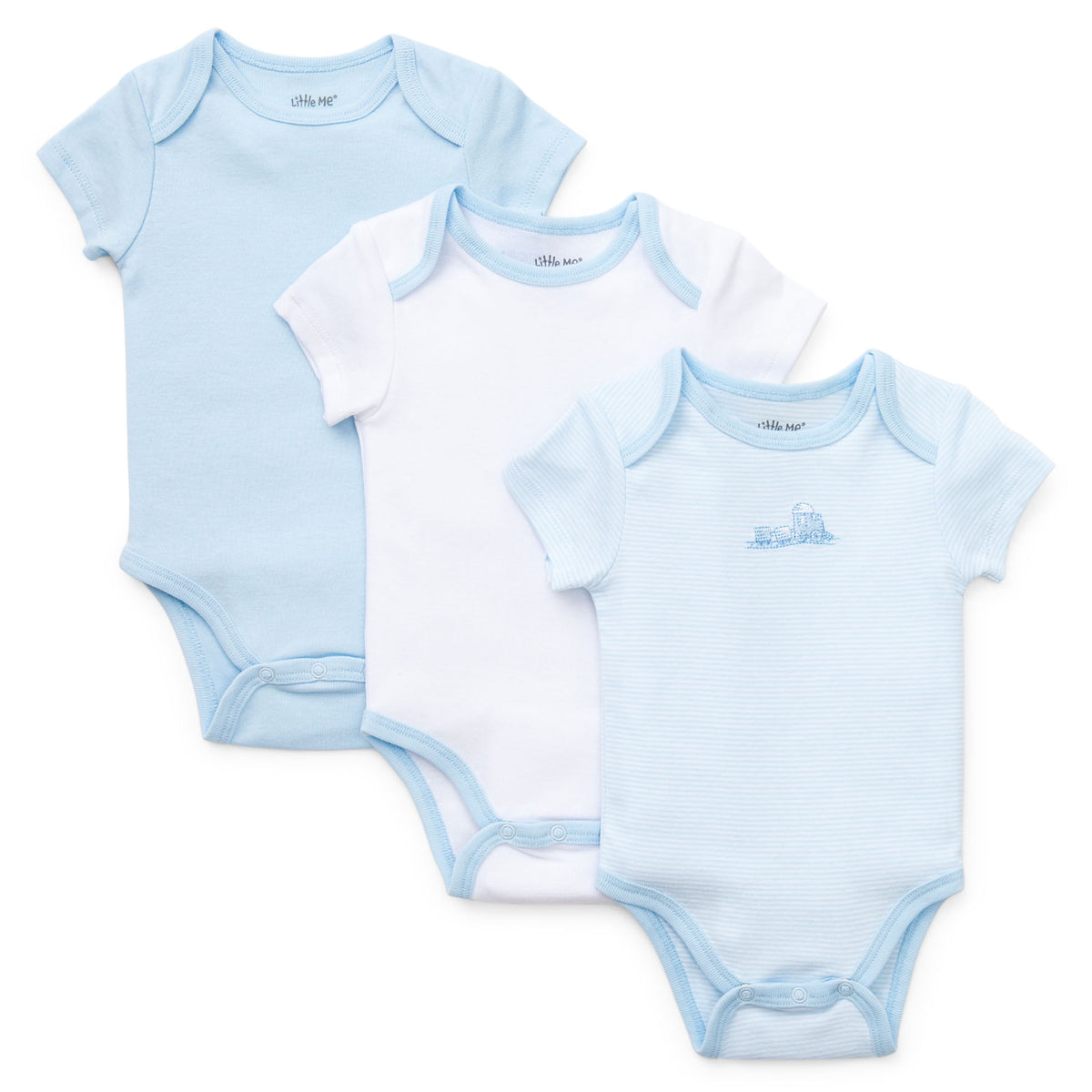 Thank Heaven For Little Boys 3-Pack Bodysuits - Main Image