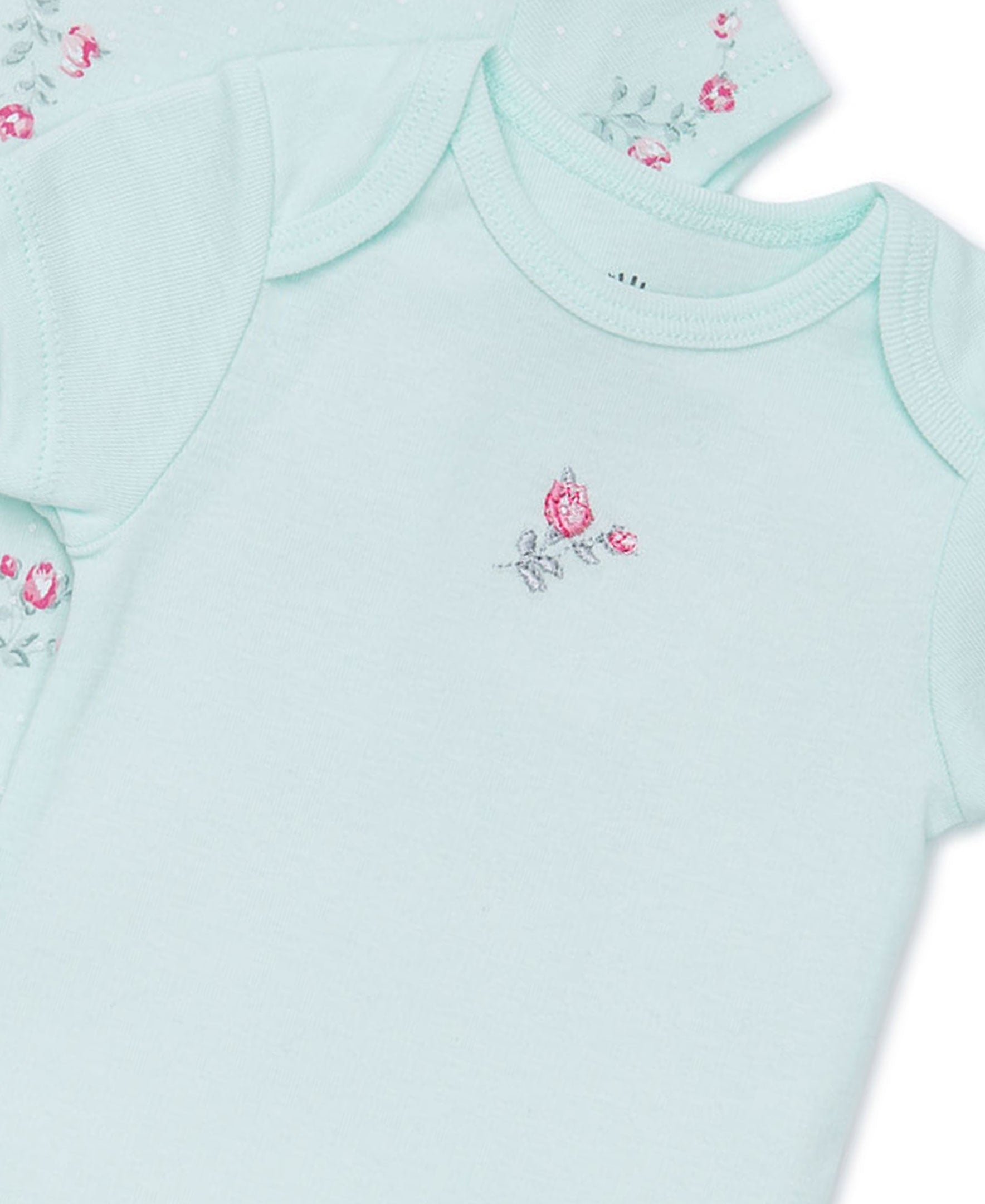 Floral Spray 3-Pack Bodysuits - Little Me